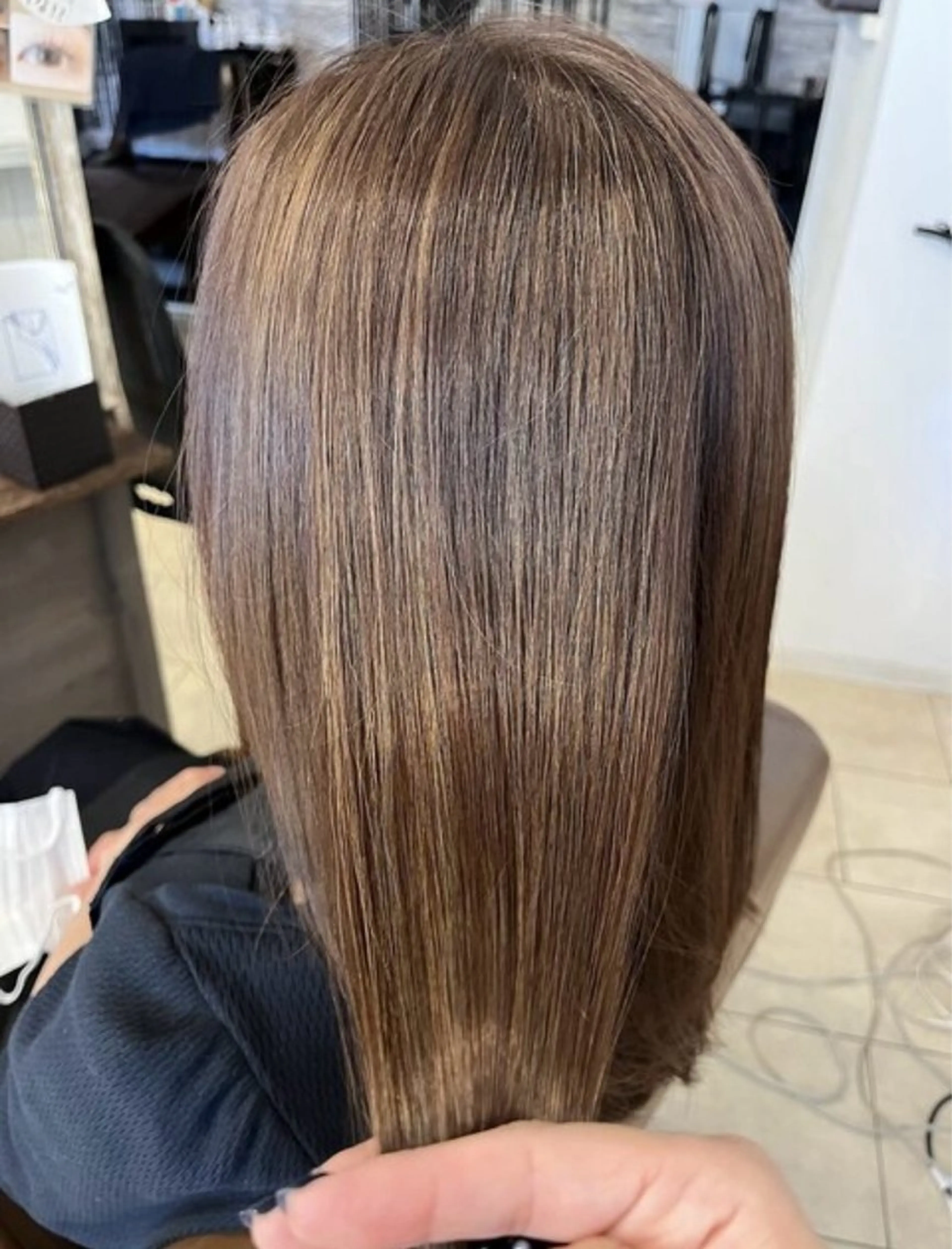 ロング 泉川 みかのヘアスタイル