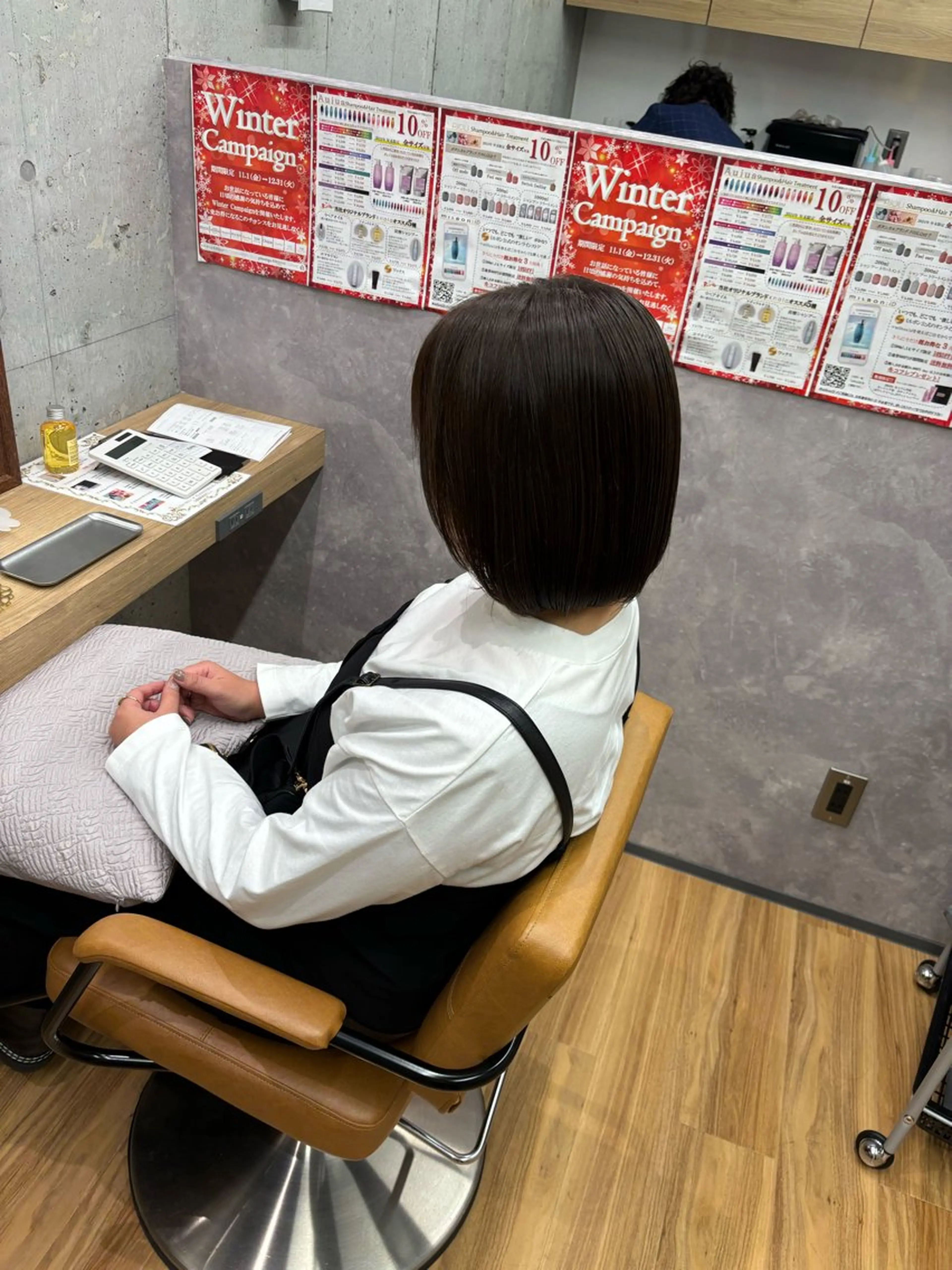 カラー オリーブカラー mai/天神美容室 【レディース大募集】のヘアスタイル