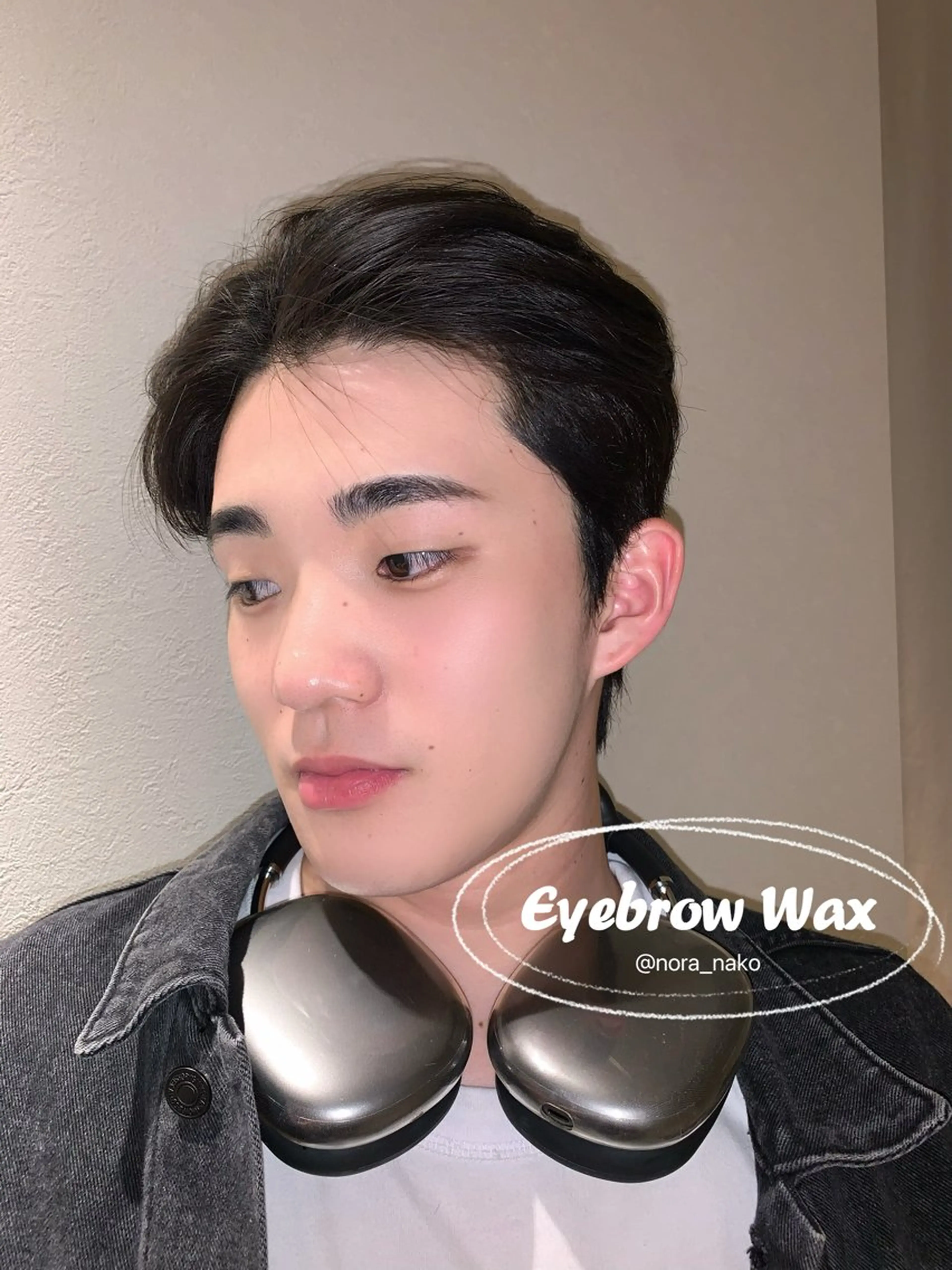 アイブロウ メンズアイブロウ ワックス脱毛 眉カット その他(アイブロウ) 【韓国オンニまつげ】 🩵NANAKOのマツエク・マツパデザイン