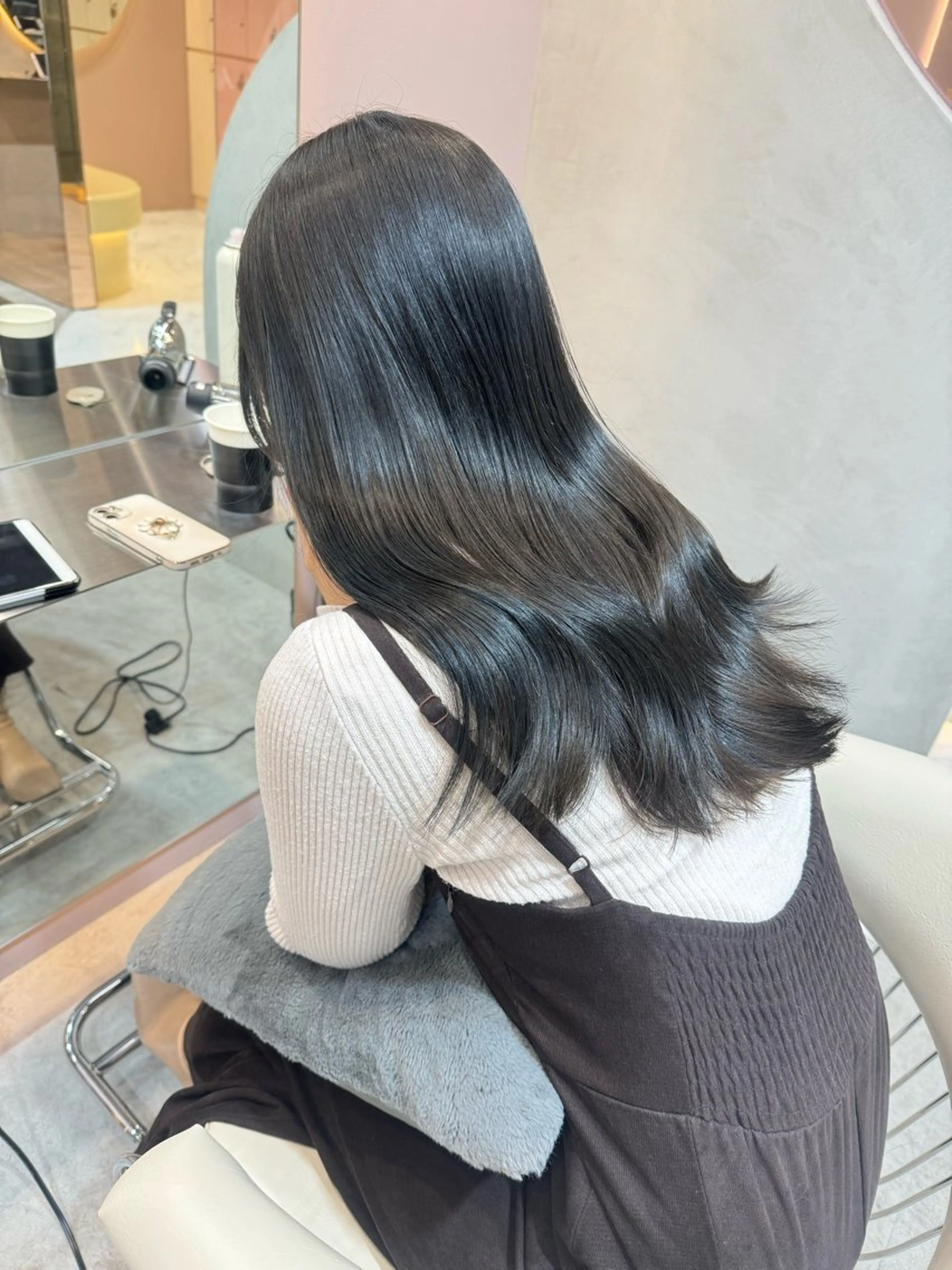 ロング カラー ヘアアレンジ 🇰🇷韓国メンズ 特化🇰🇷松永恭征のヘアスタイル