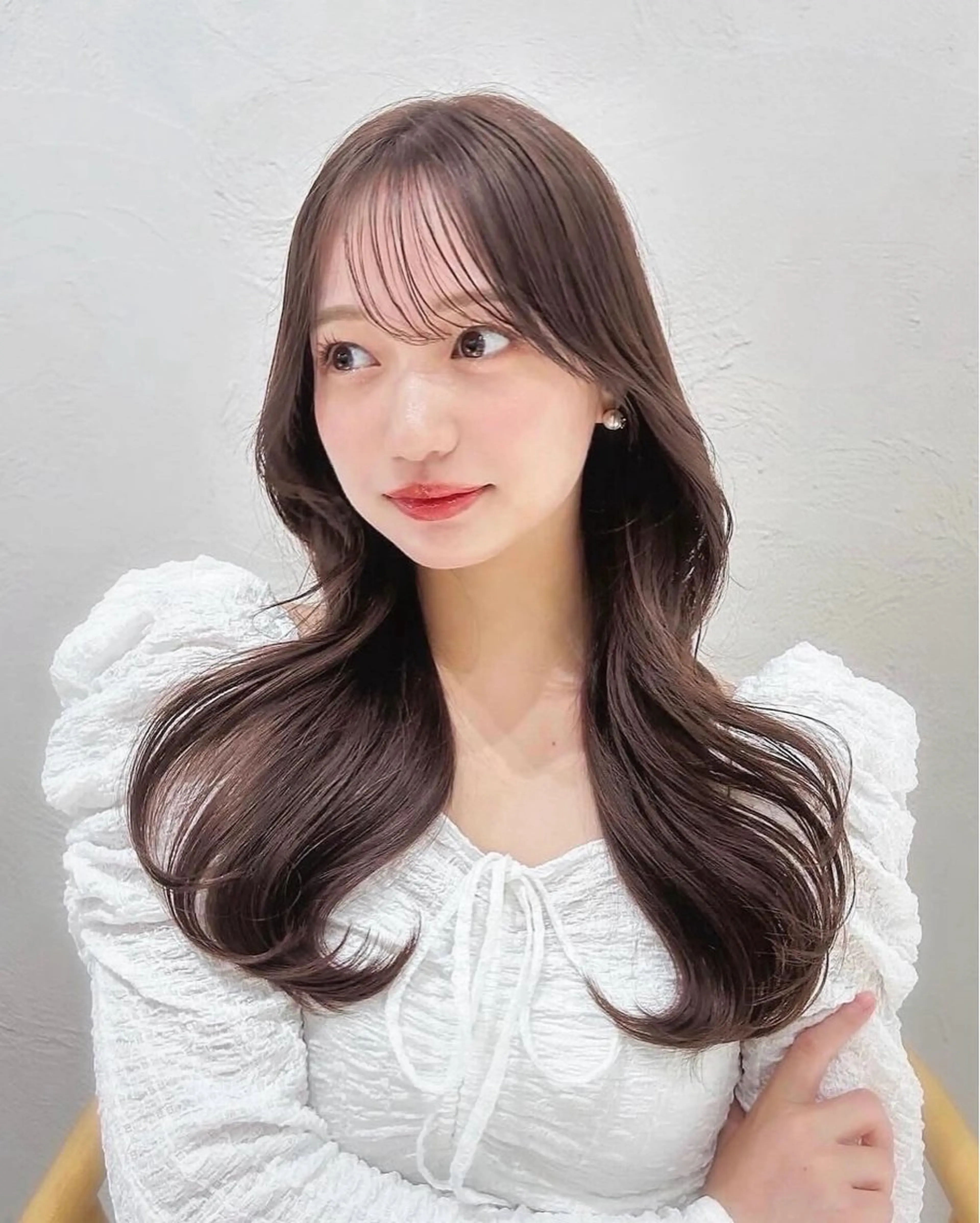 ロング ミディアムヘア Chifumiのヘアスタイル
