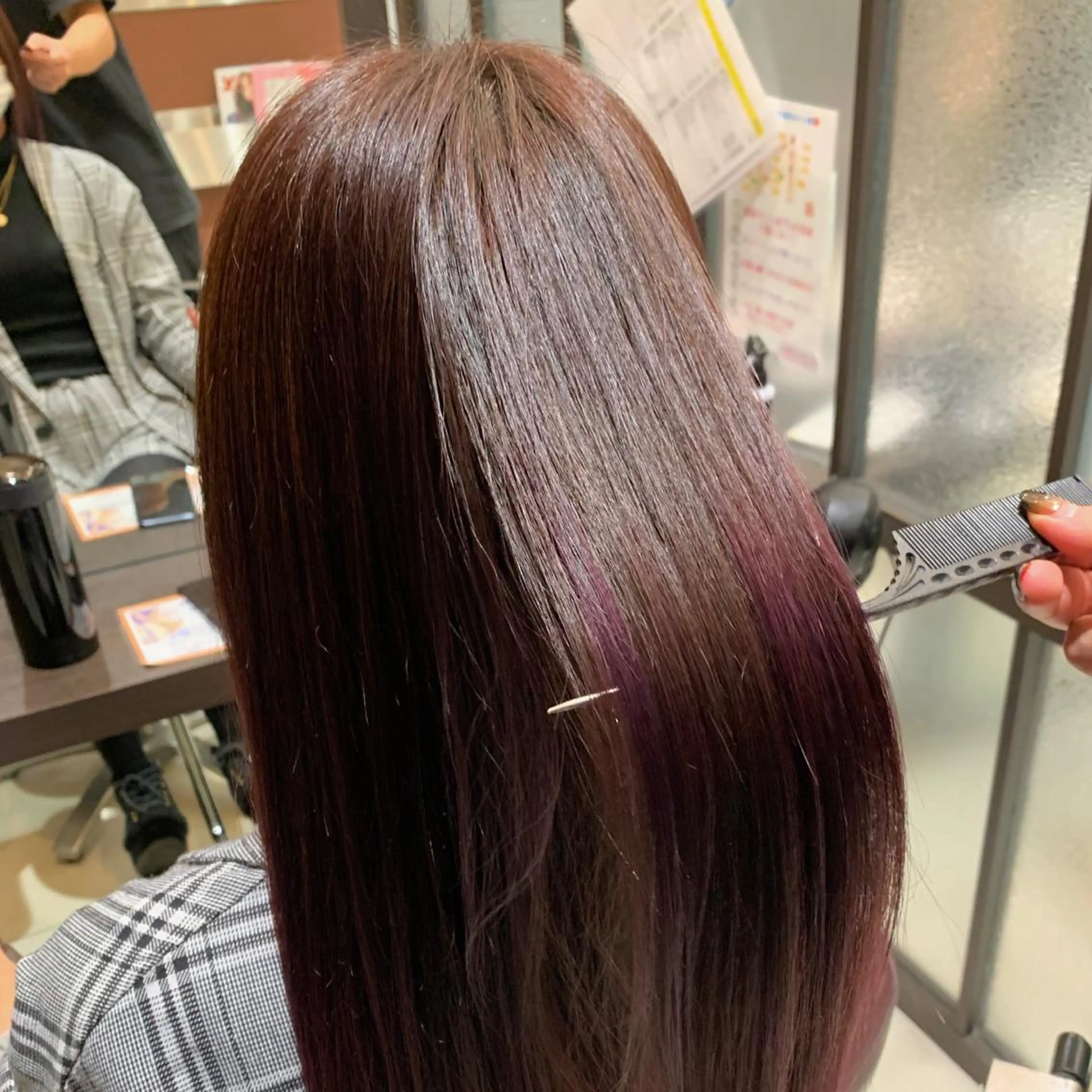 ロング カラー ハイライトカラー ハイライト nakano amiのヘアスタイル