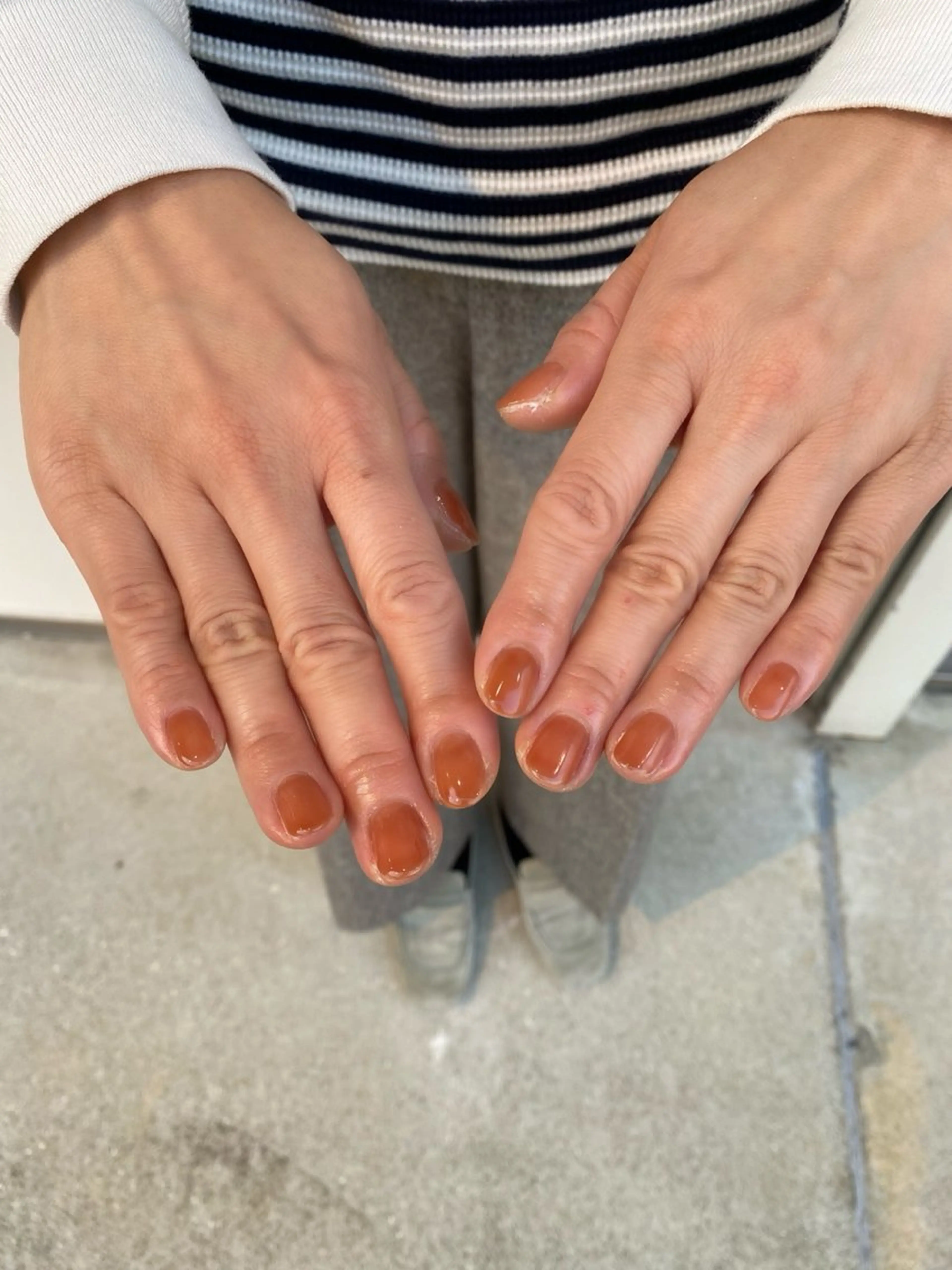 ネイル ワンカラーネイル ハンドネイル 大阪狭山/klarm kanohaのエステ・リラクイメージ