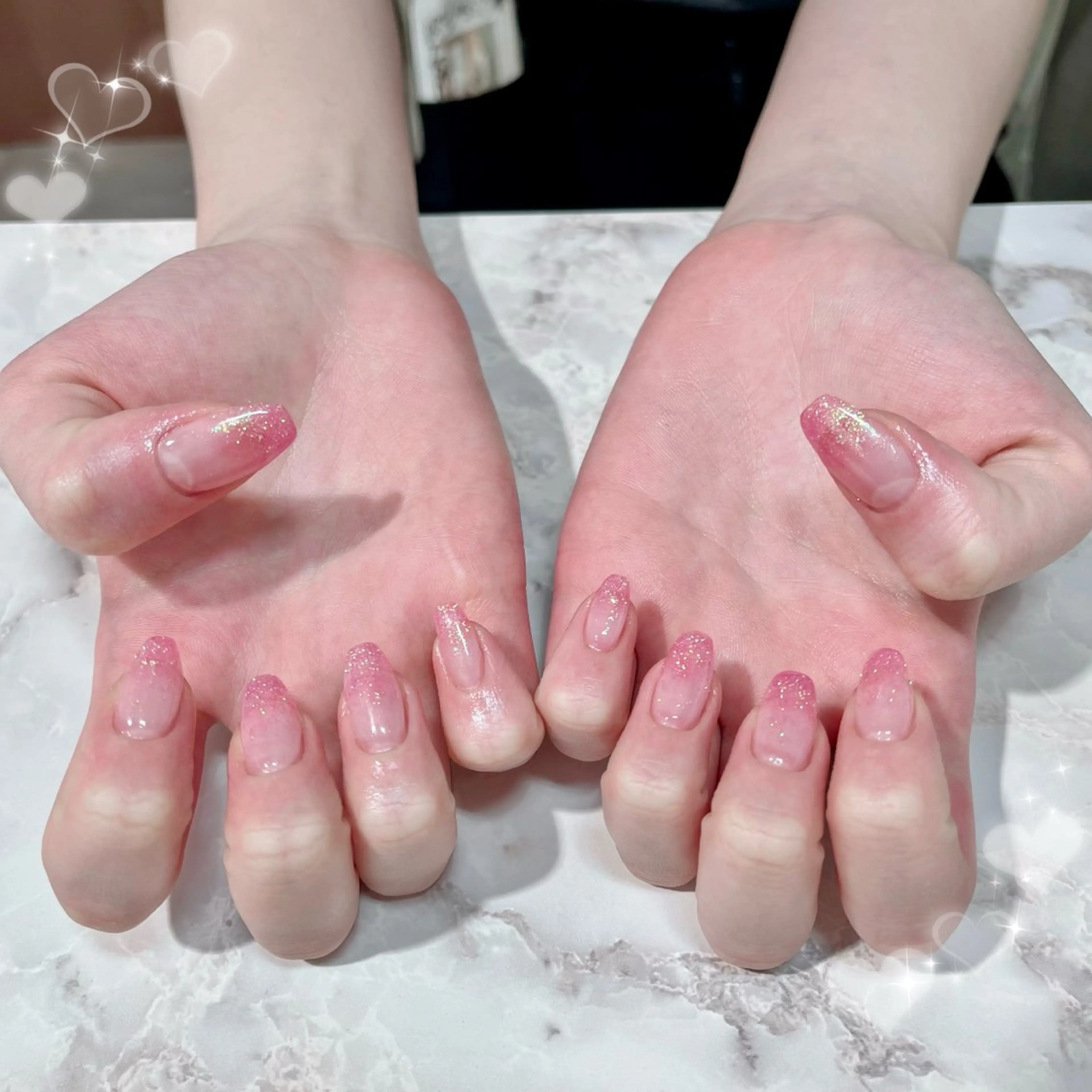 [オフなし🍒ྀི]ハンドラメグラデーション🎀꙳.*※必ず詳細お読みください。の写真