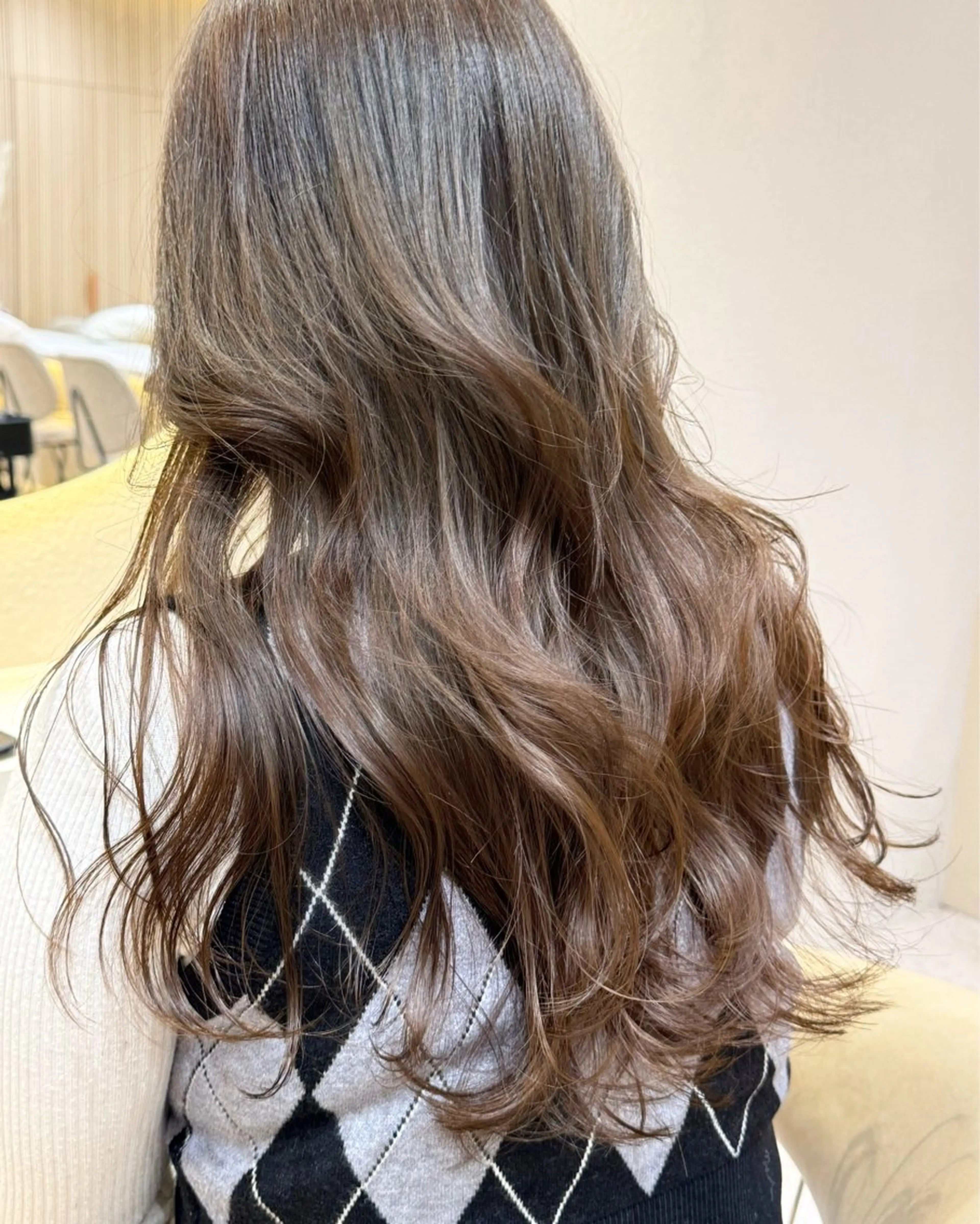 ロング カット ヘアカラー 縮毛矯正 トリートメント 🩵縮毛矯正・ボブ 岩原朋也🩵のヘアスタイル