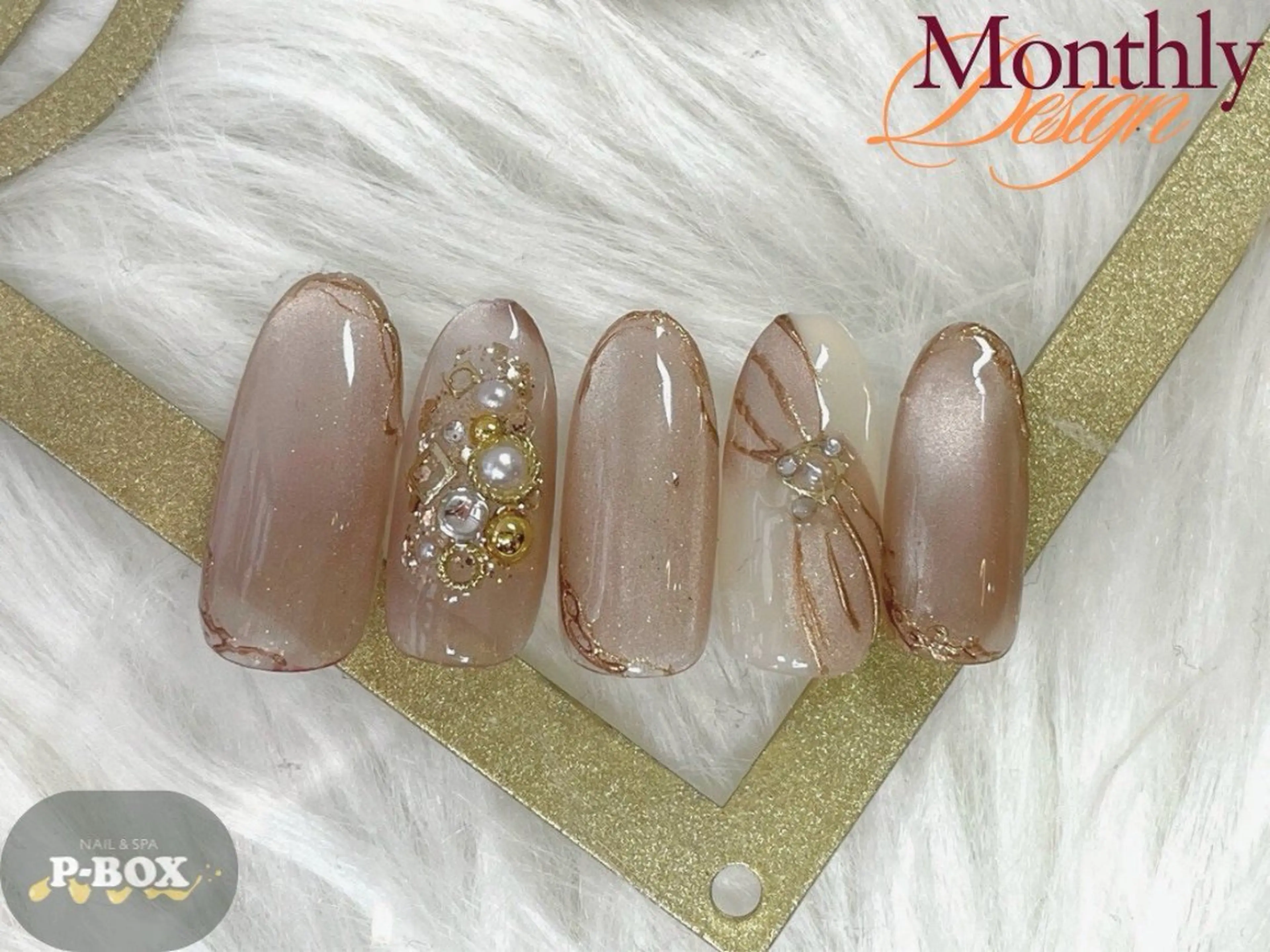 ネイル NAIL&SPA P-BOX南浦和所属・P-BOX MIOのネイルデザイン