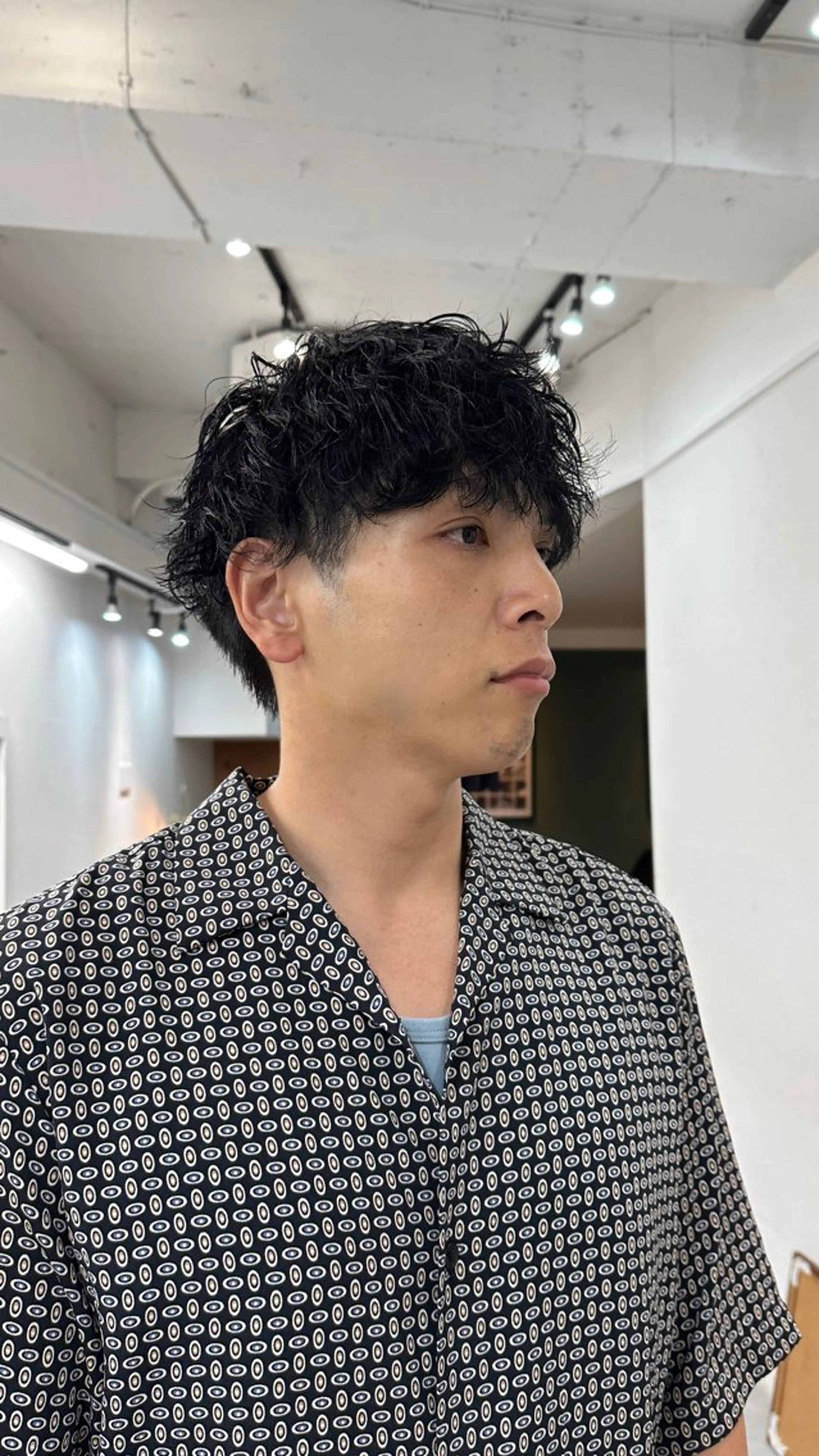 パーマ メンズ メンズパーマ 学生（メンズ向け） 波巻きパーマ 学生 カット パーマ ヘッドスパ YUNA★ メンズパーマのヘアスタイル