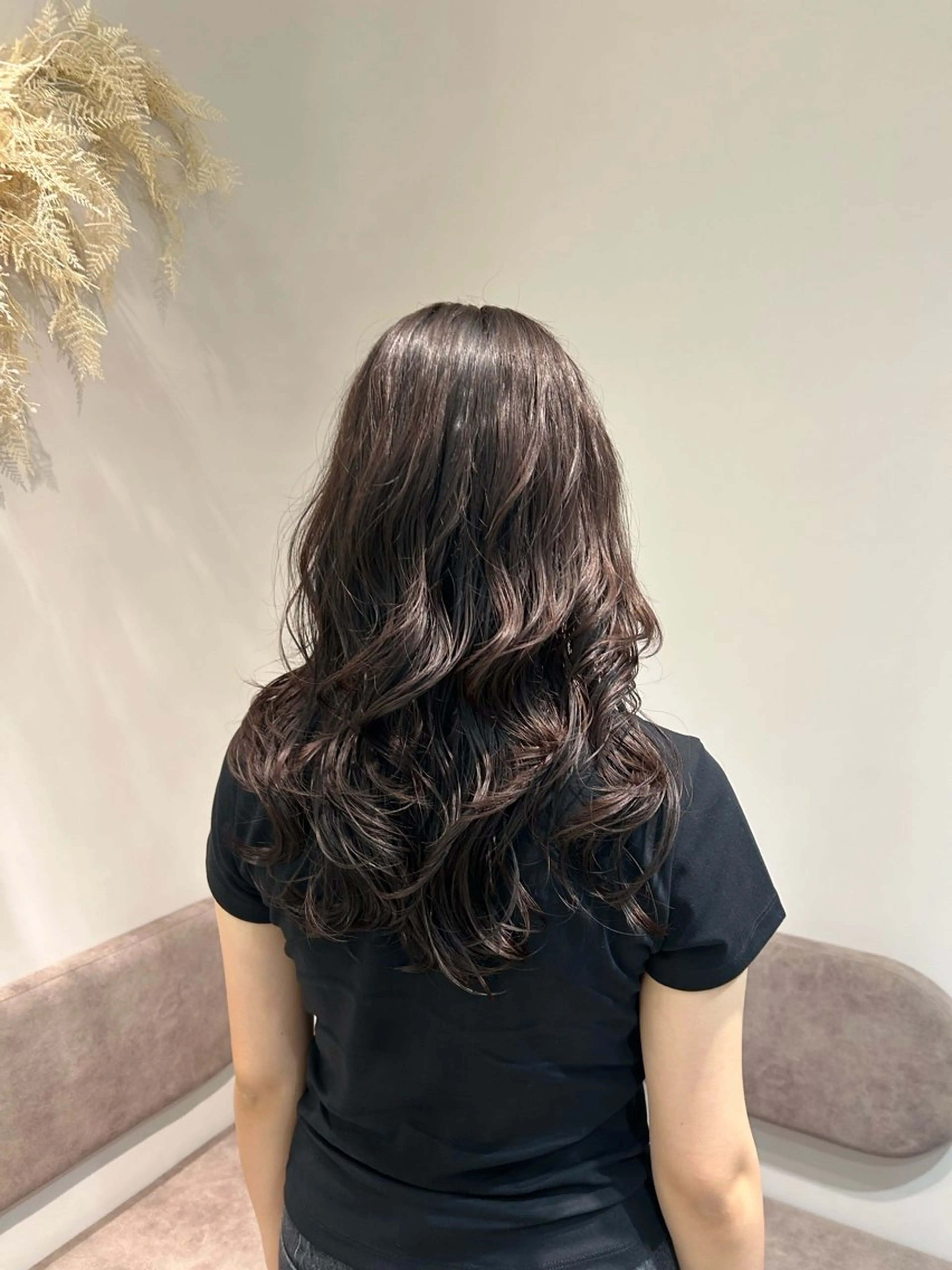 ロング レイヤーカット mauve所属・韓国スタイル レイヤーカットのヘアスタイル