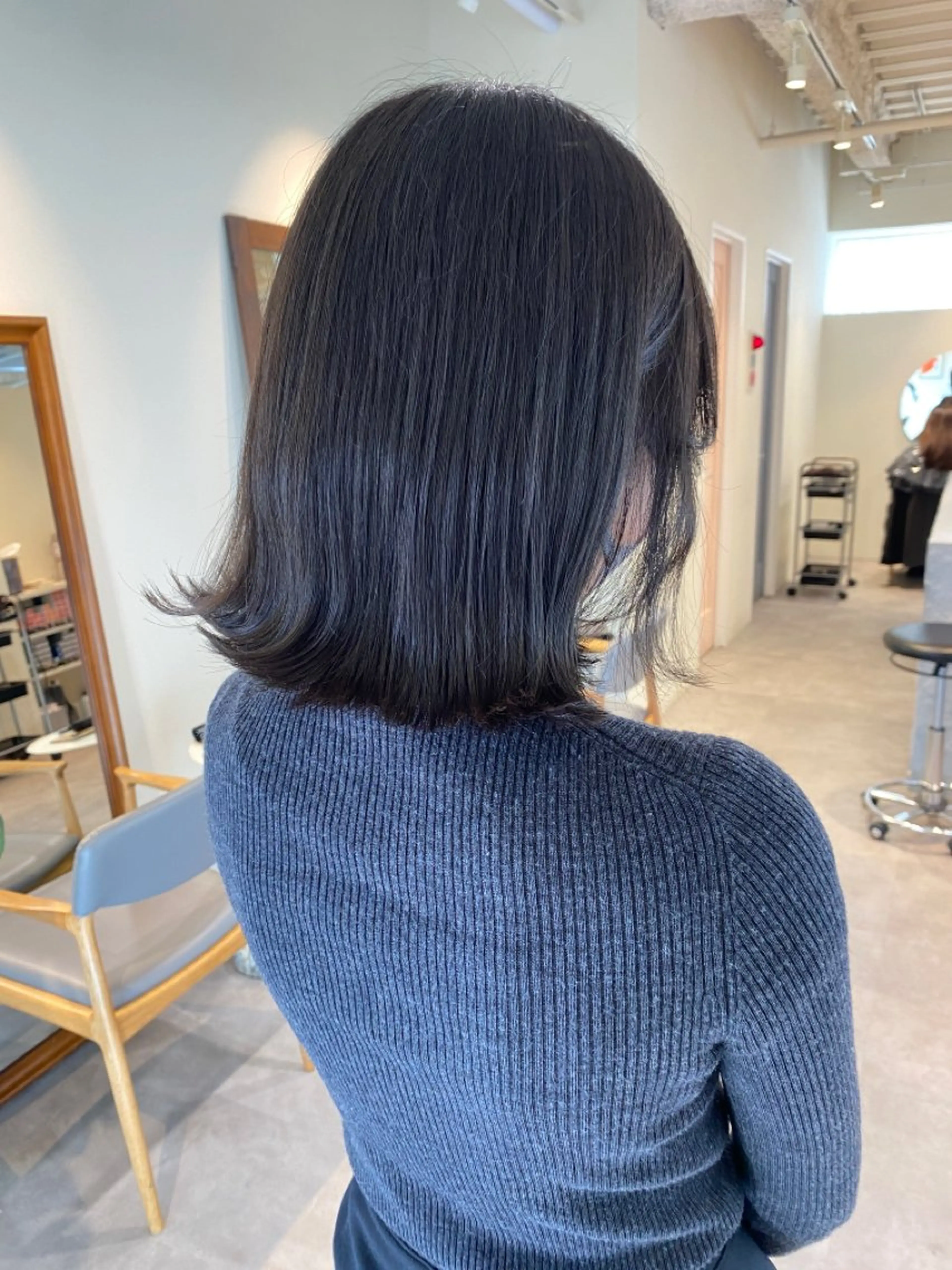ミディアム カラー 当日予約大歓迎💗 依田瑞希のヘアスタイル