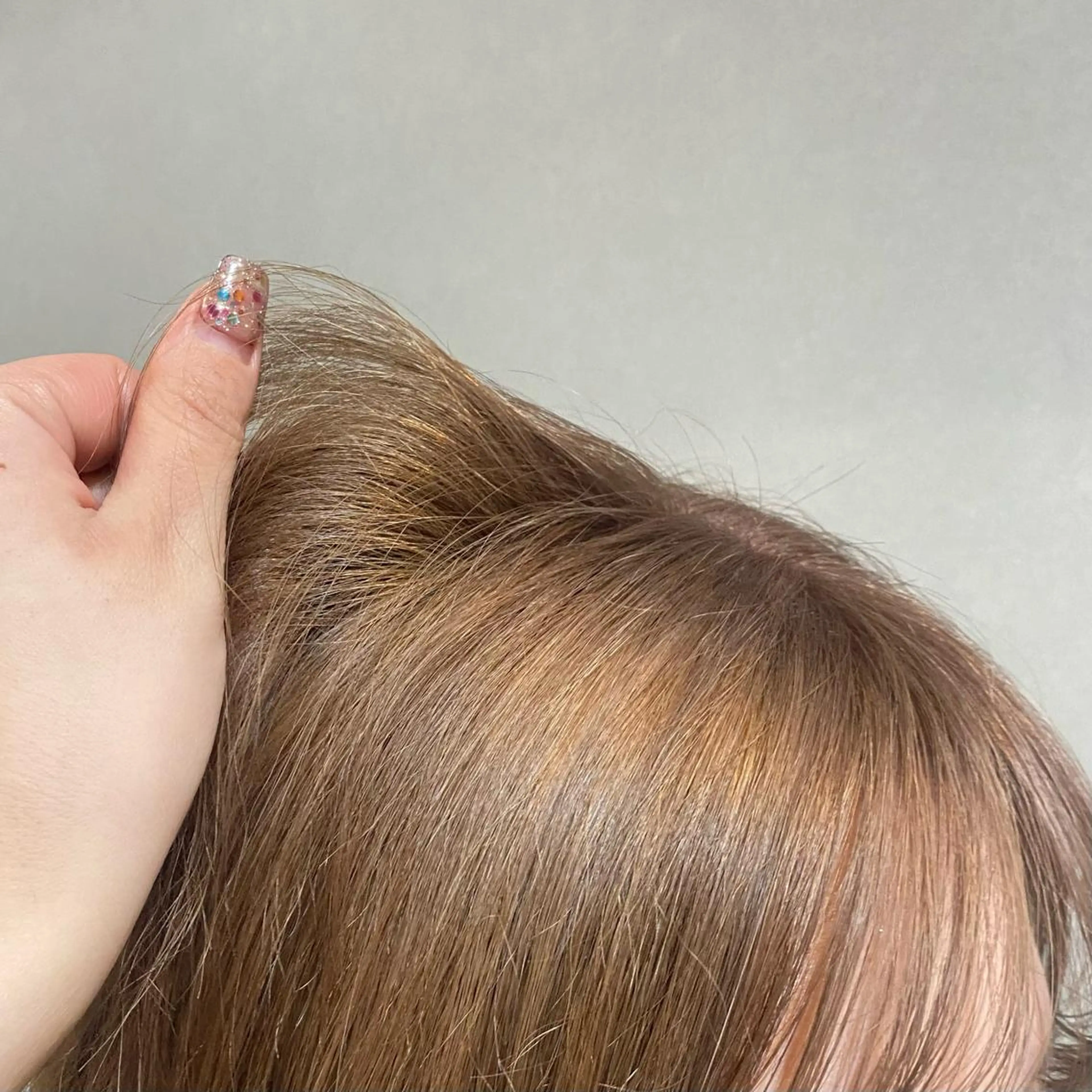 セミロング カラー ヘアカラー トリートメント otoha✳︎ くすみカラーのヘアスタイル