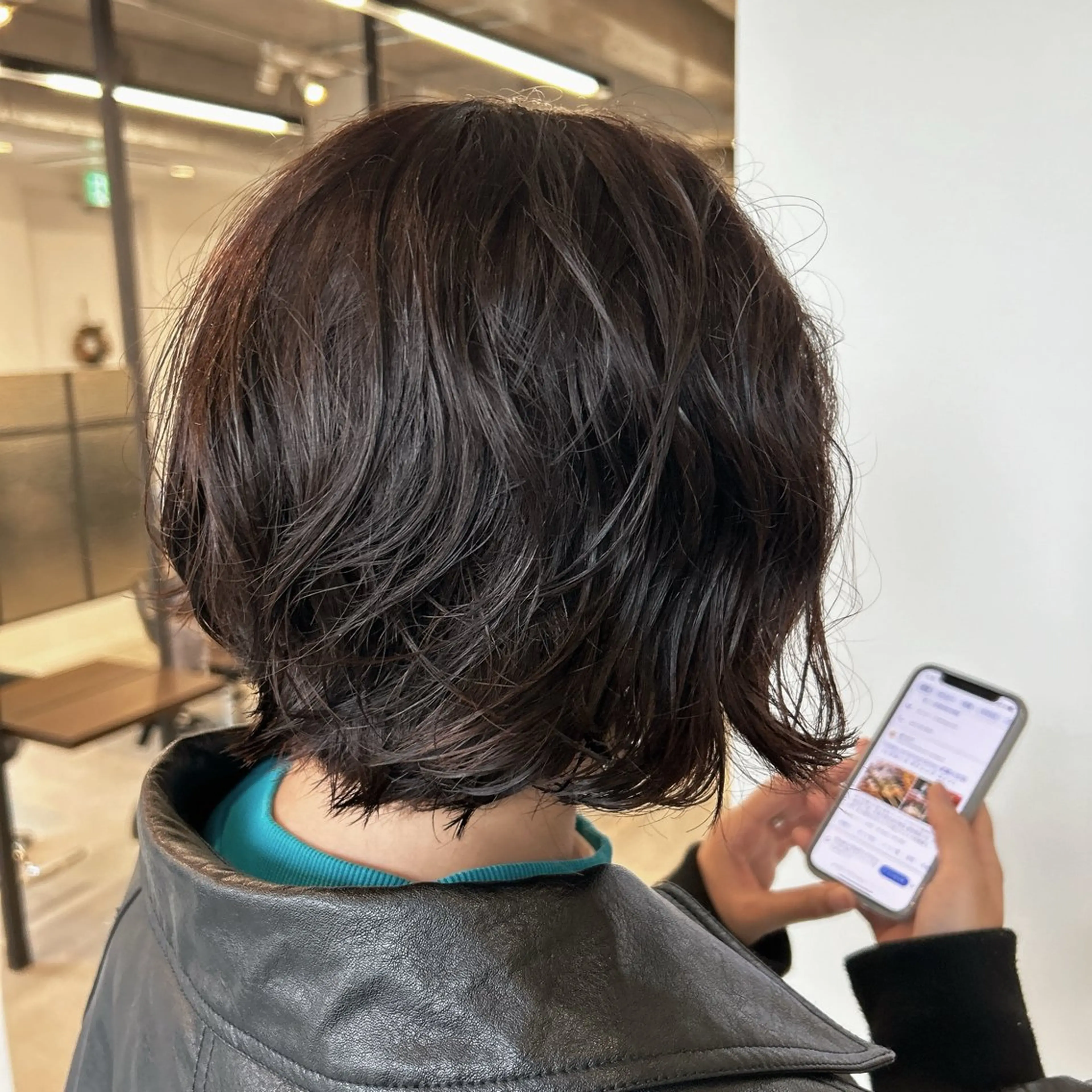 ショート パーマ 髪質改善/縮毛矯正/ 透明感カラーYUMAのヘアスタイル