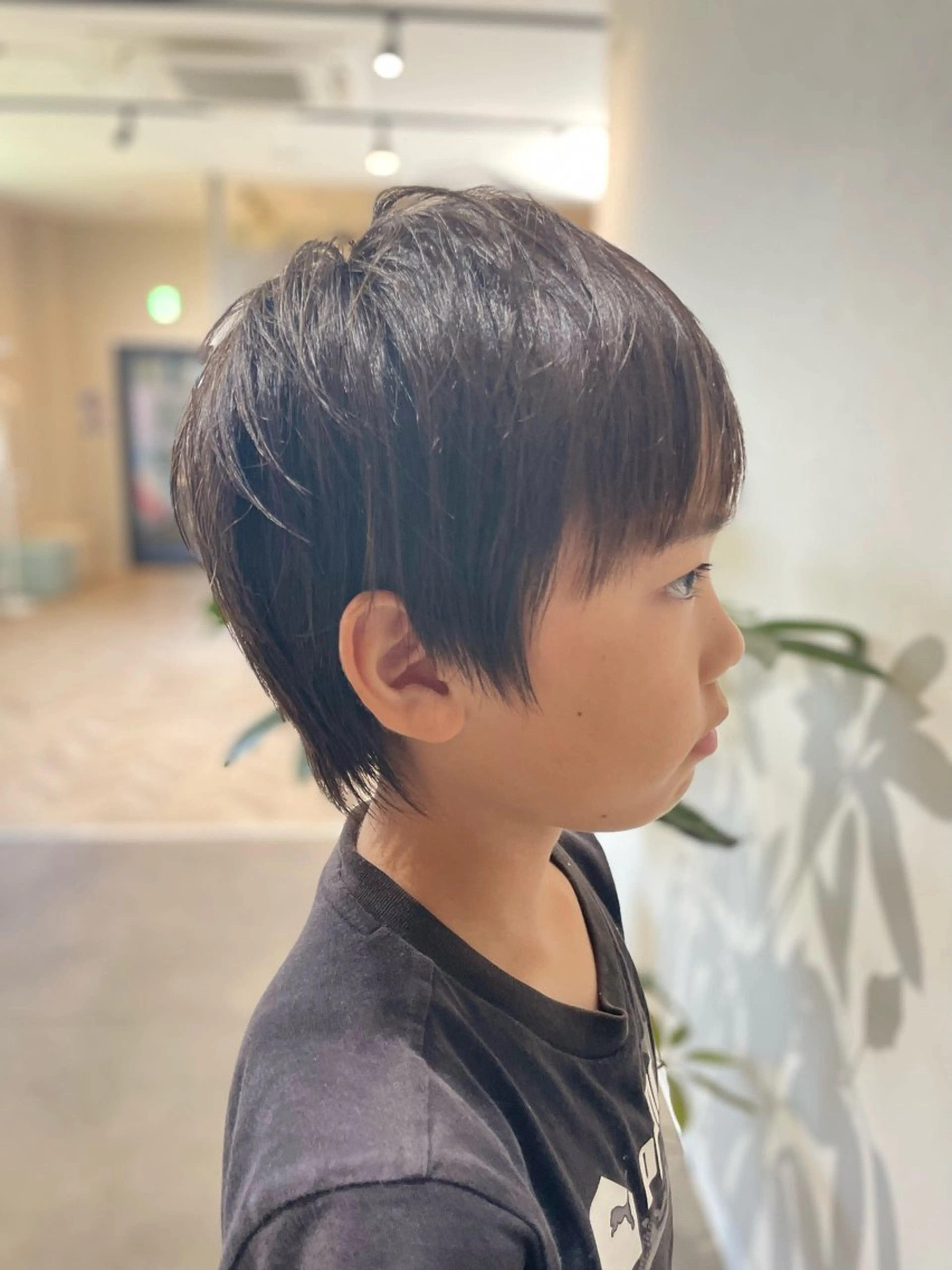小学生カットの写真