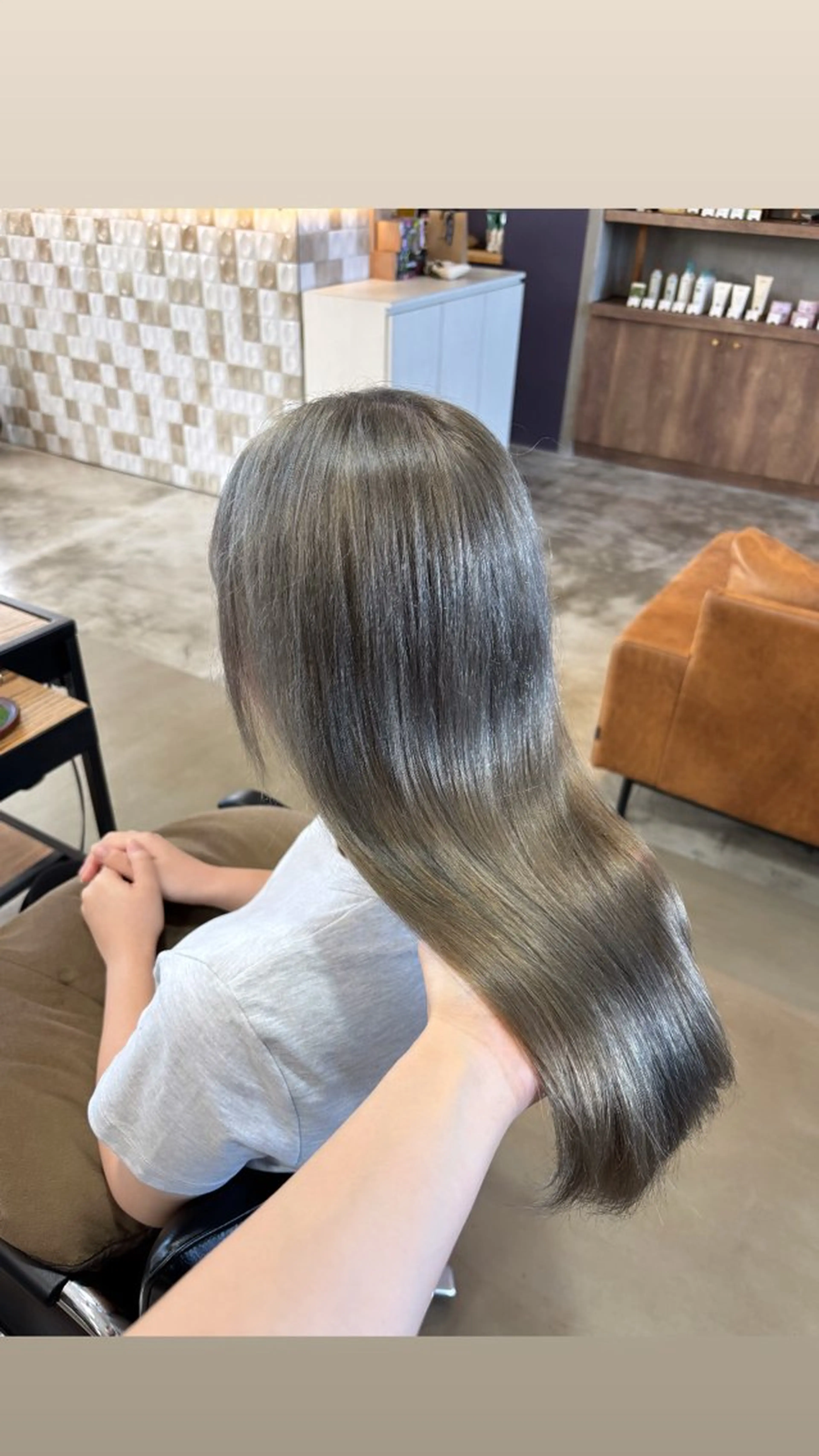 カラー ヘアカラー Niina→ anan AVEDAのヘアスタイル
