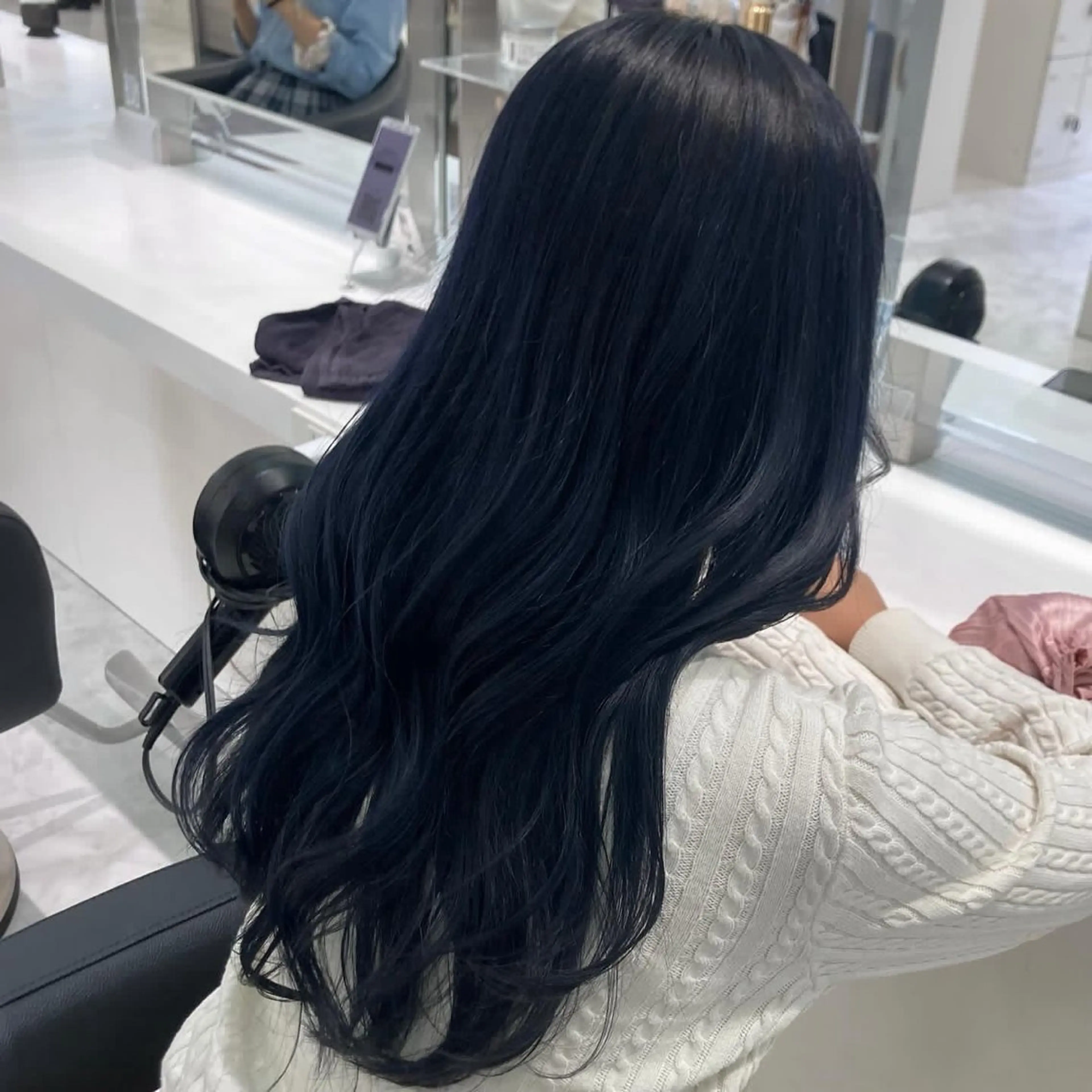 セミロング ヘアカラー 🤍レイヤーカット /顔まわりカット🤍のヘアスタイル