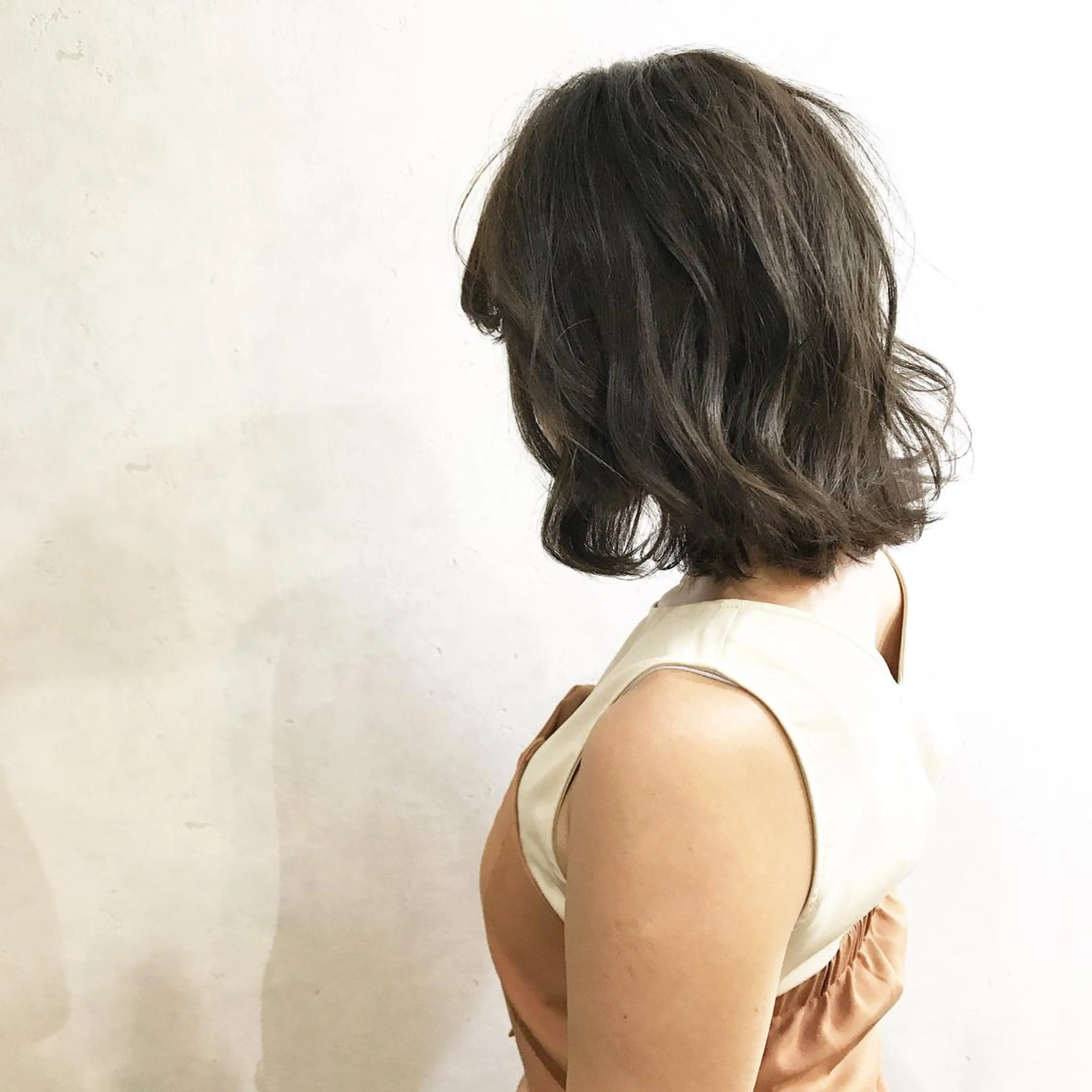 ミディアム カラー グレージュ 💎髪質改善💎 デザイナーshinのヘアスタイル