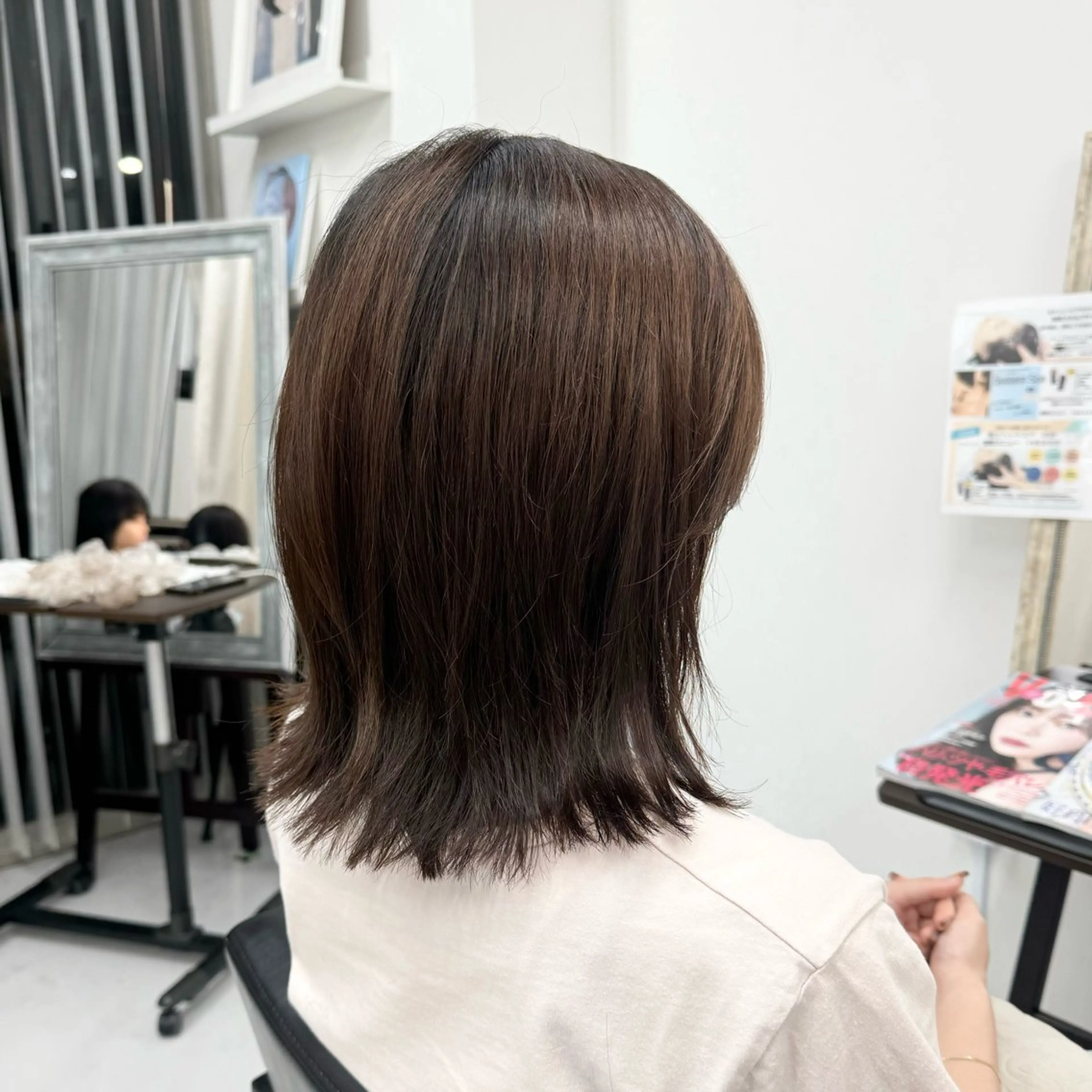 ミディアム 田島拓海 LEV. ボブカットのヘアスタイル