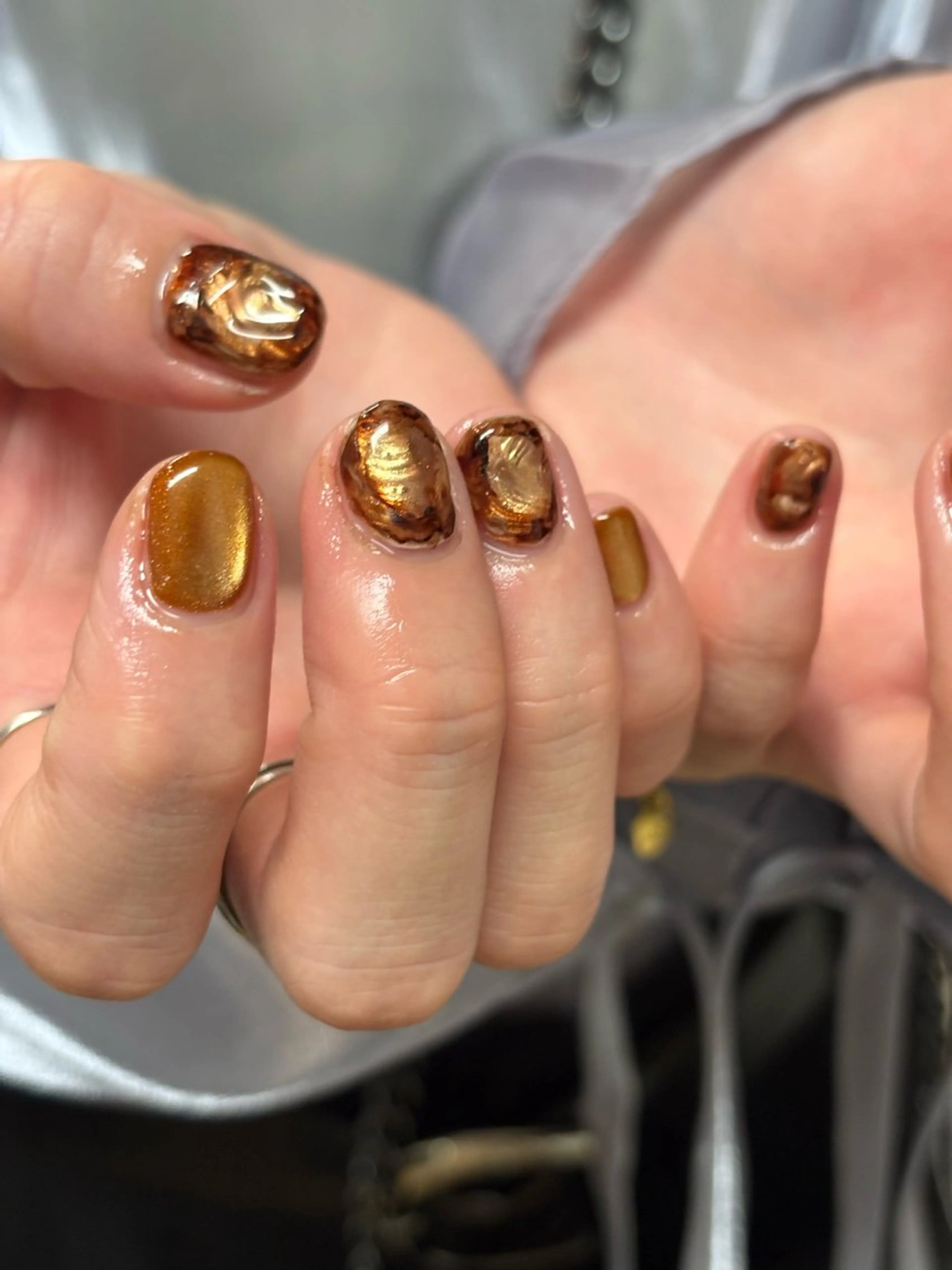 ネイル ハンドネイル GLADnail新宿 arisaのネイルデザイン