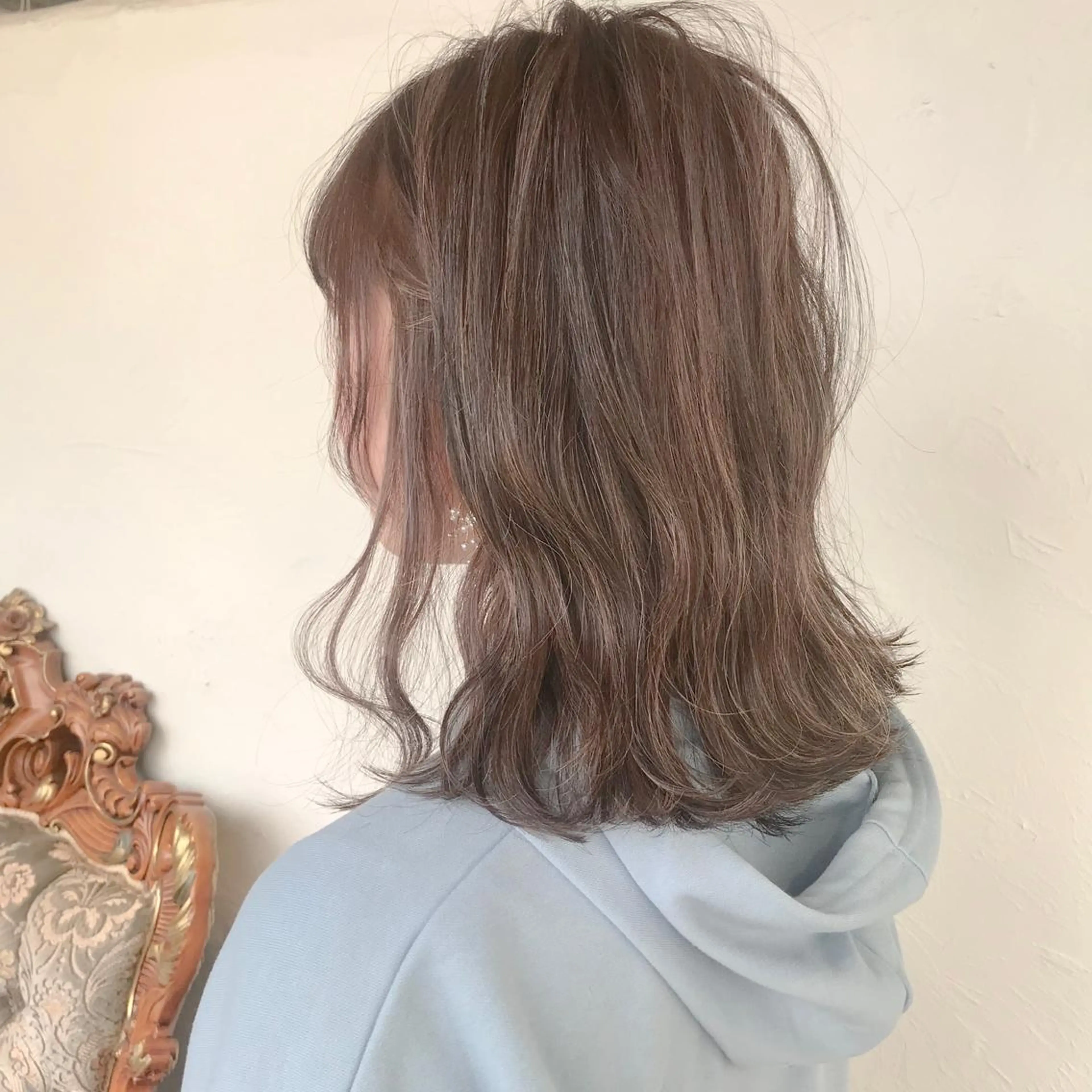 ミディアム カラー Joule銀座 石山あやのヘアスタイル