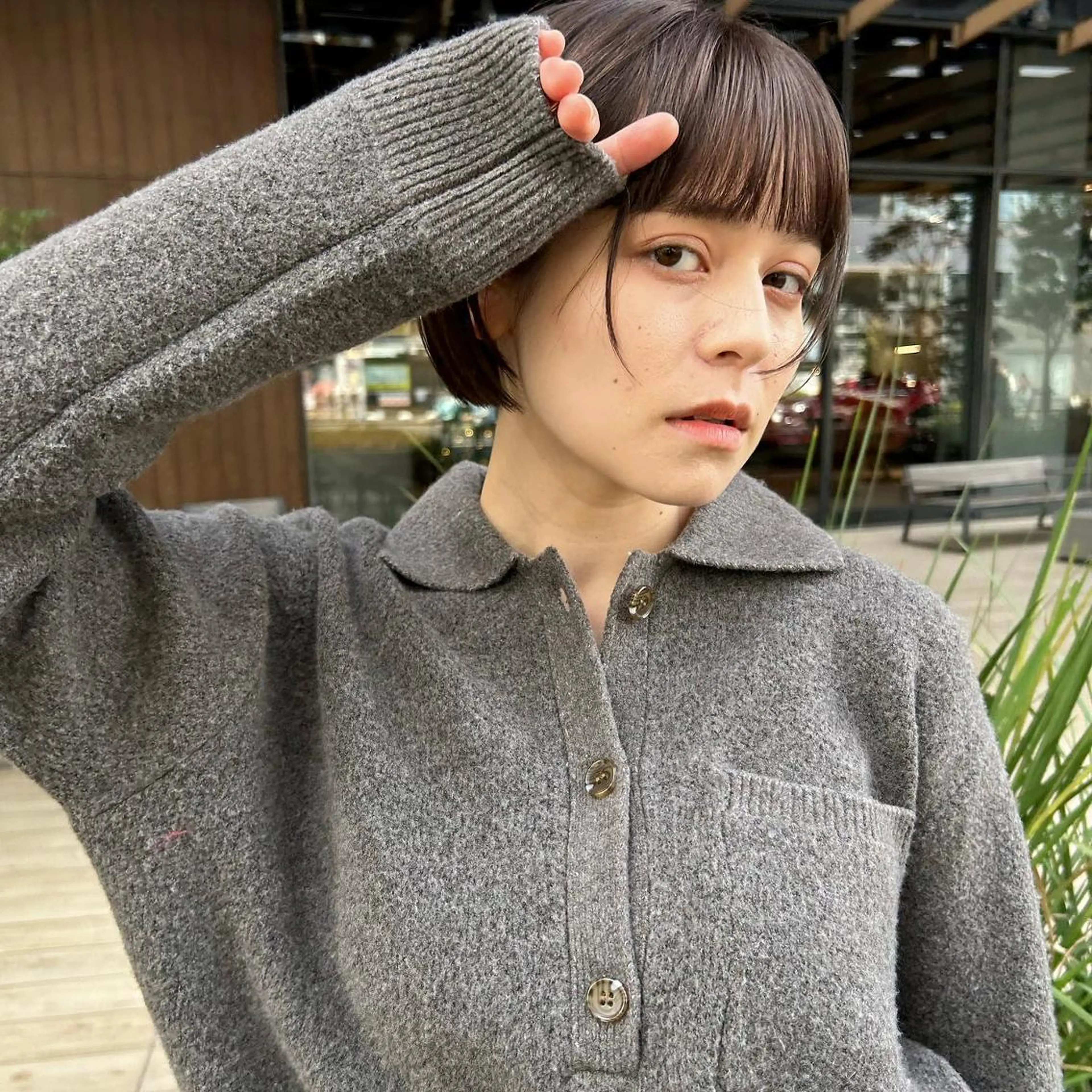 ショート 河原 亮のヘアスタイル