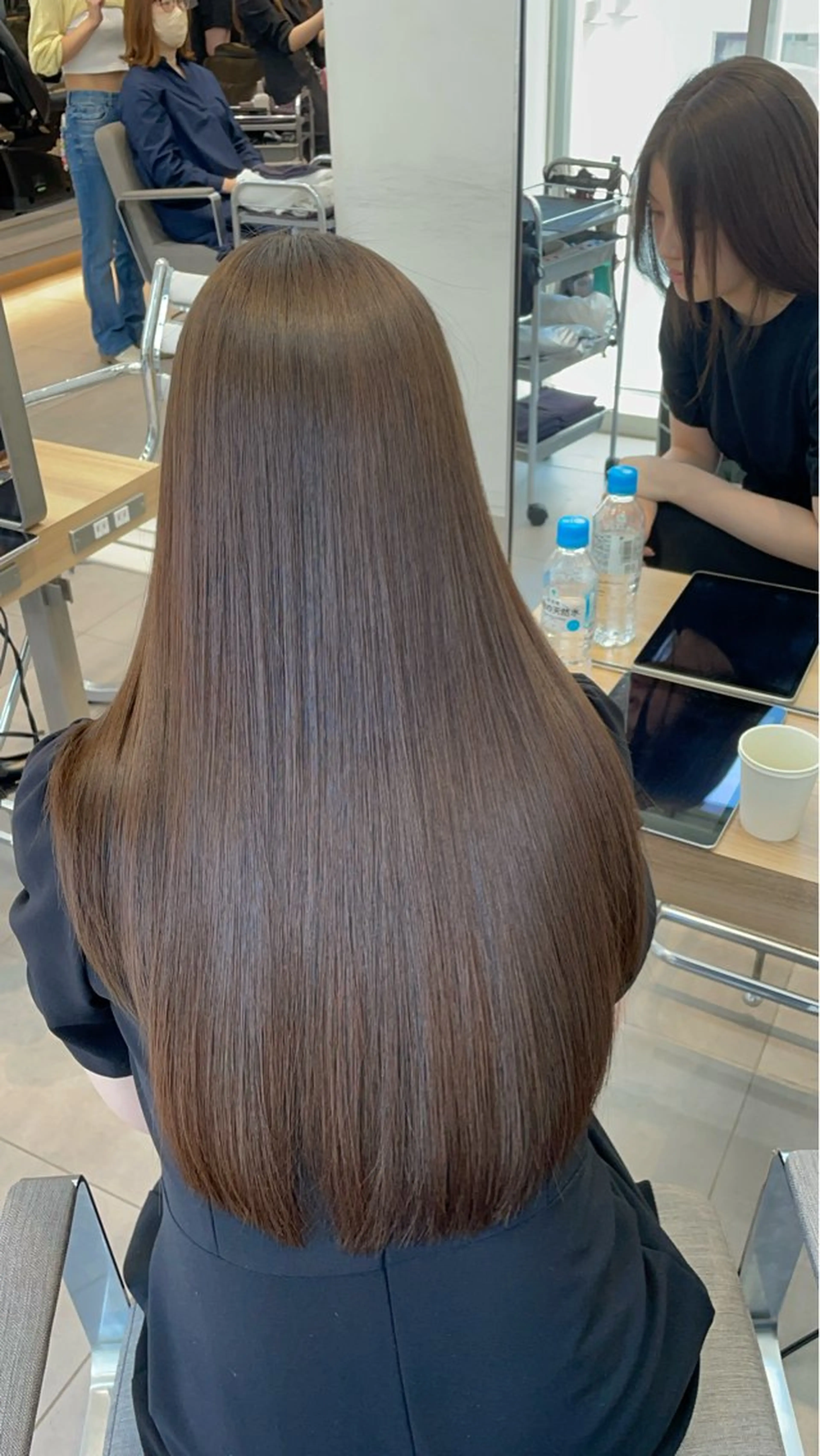 ロング カット 縮毛矯正 トリートメント ヘッドスパ ✨髪質改善✨美髪 矯正🫧小泉のヘアスタイル