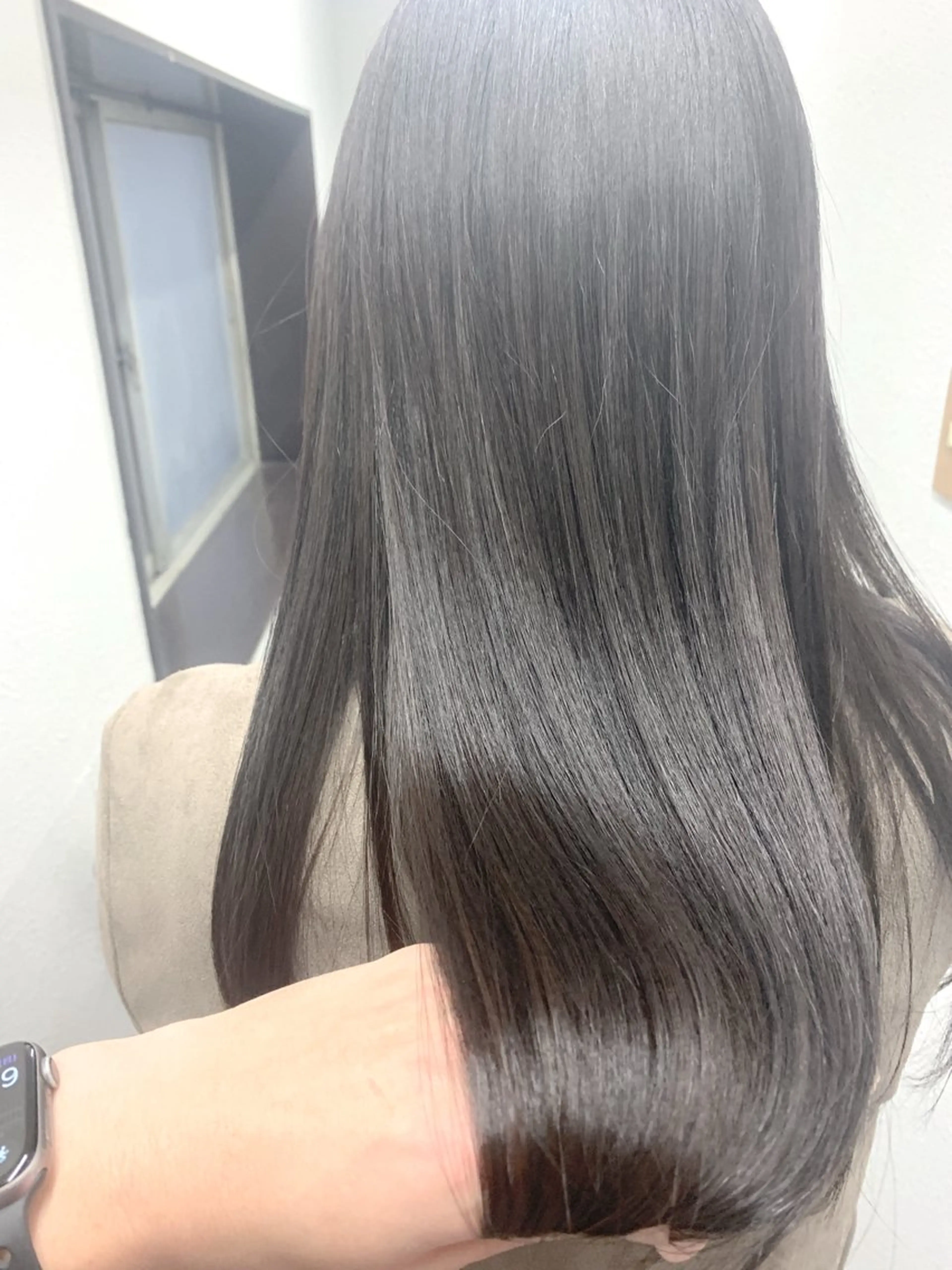 ロング カット 縮毛矯正 うる艶/レイヤー 🪞池袋LAND🪞のヘアスタイル