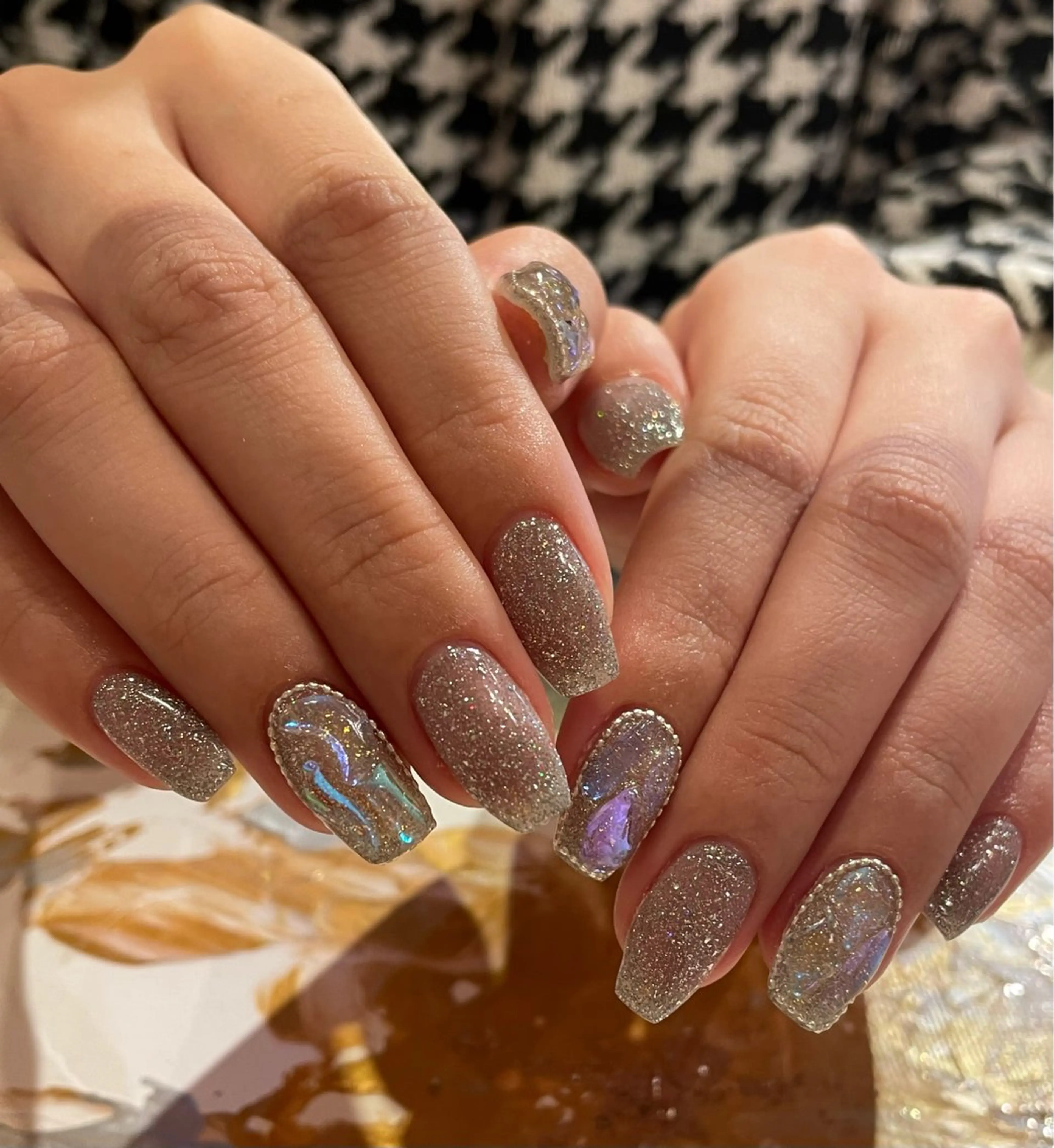 ネイル ハンドネイル ネイリスト ❄️ユキ(店長)❄️のネイルデザイン
