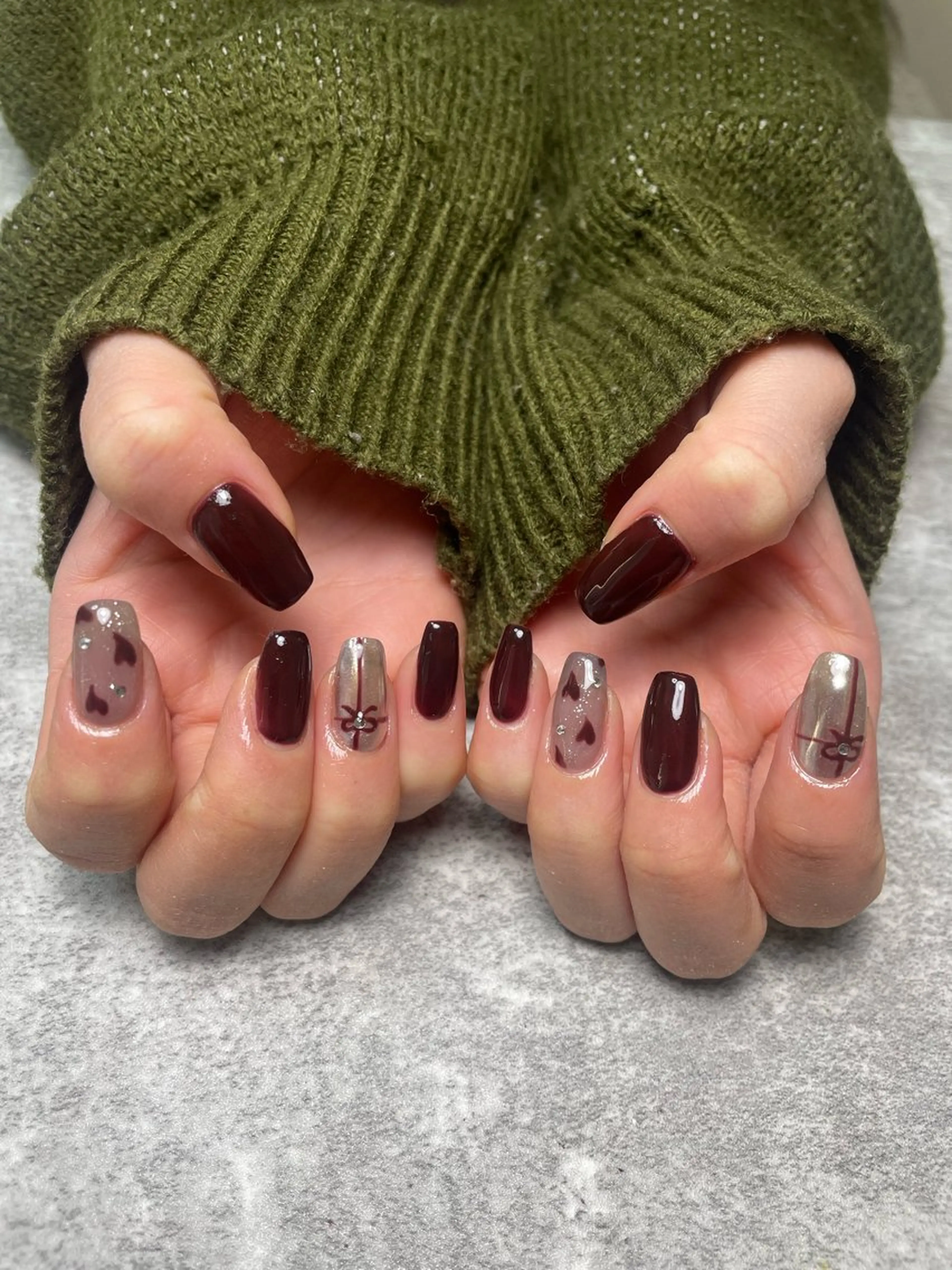 ネイル アートネイル 持ち込み RISA joie nailのネイルデザイン