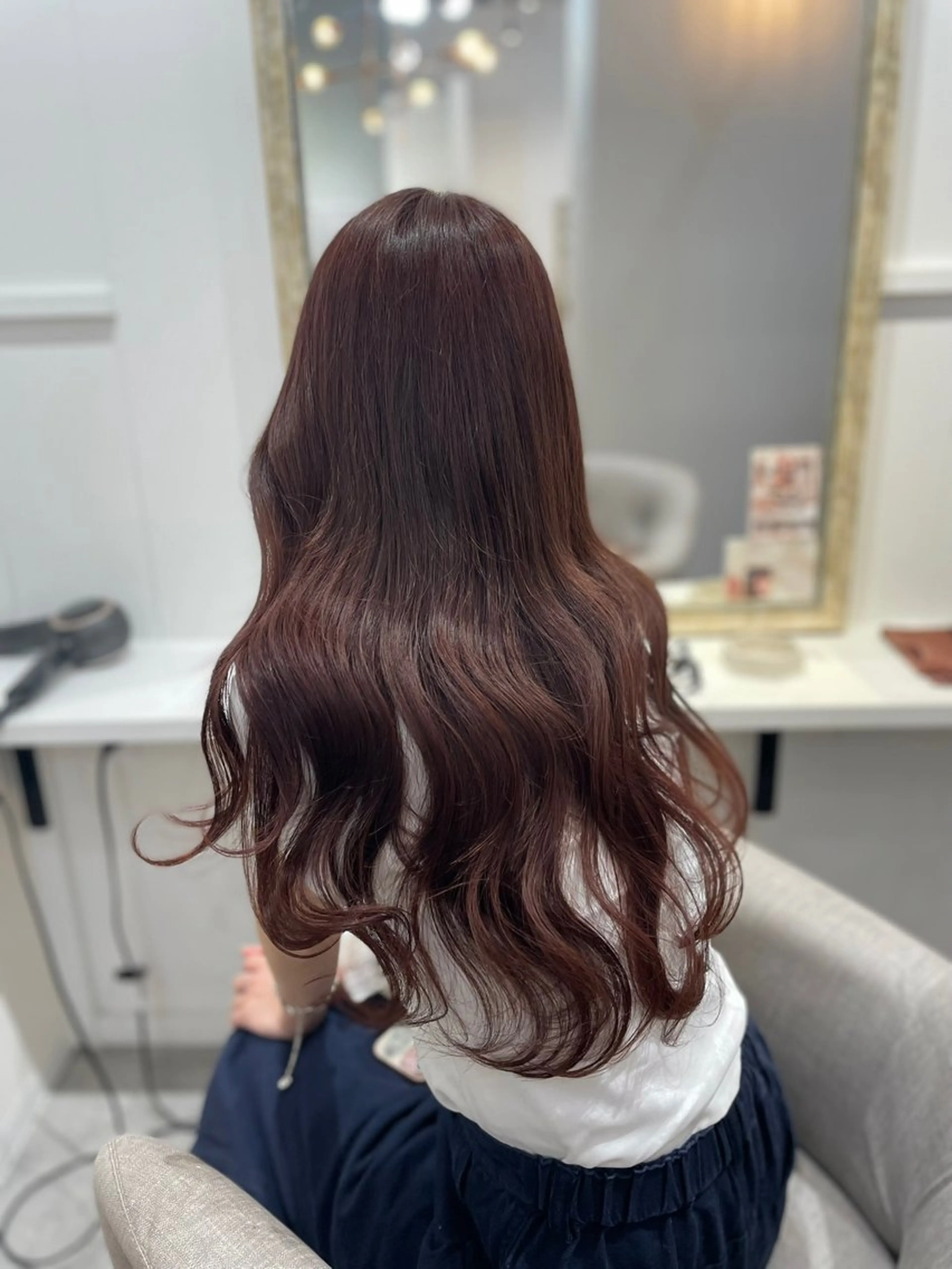 ロング カラー ヘアカラー 垢抜け似合わせカラー /梅田 /ayanaのヘアスタイル