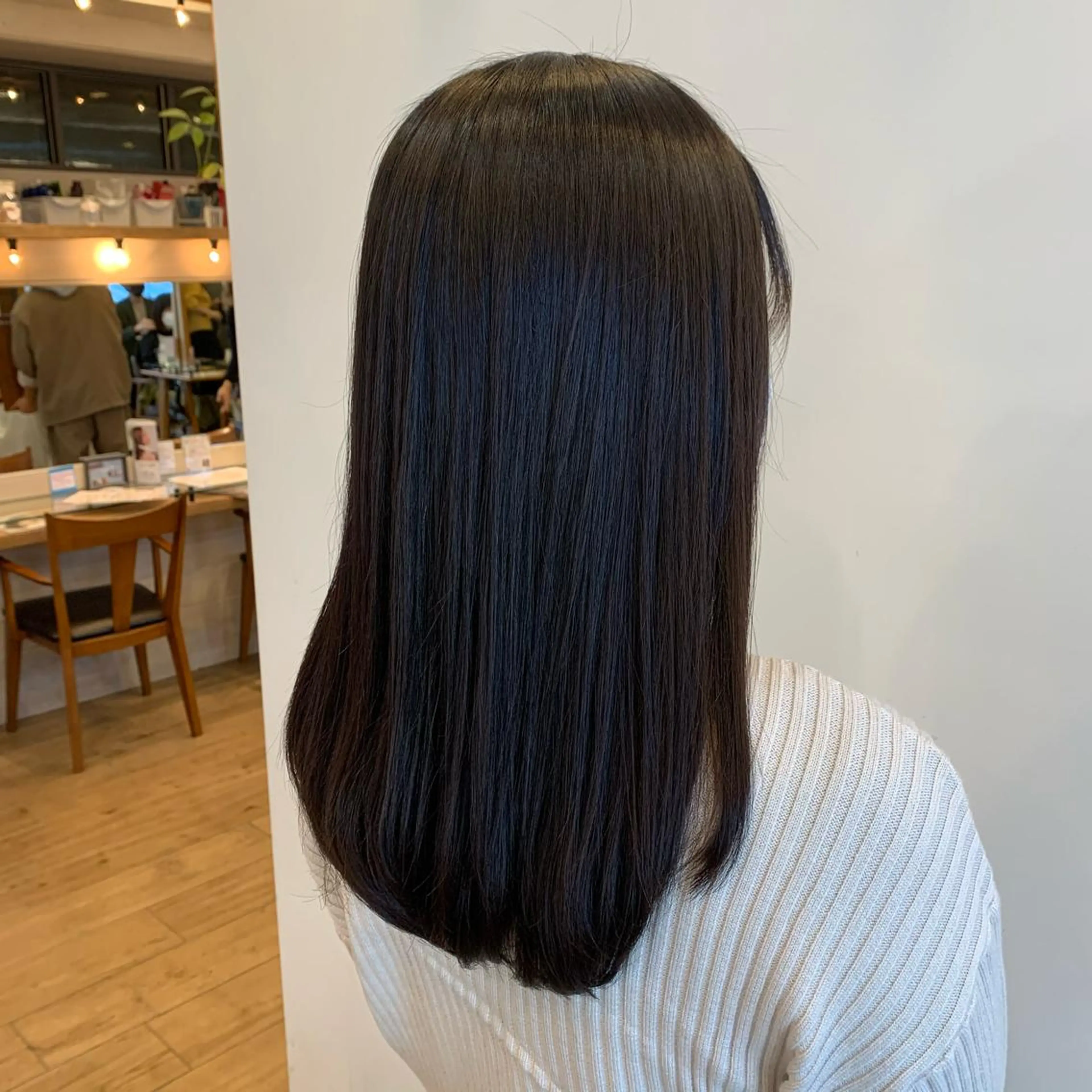 ロング パーマ まろやかカラー🤎 みなとまほのヘアスタイル