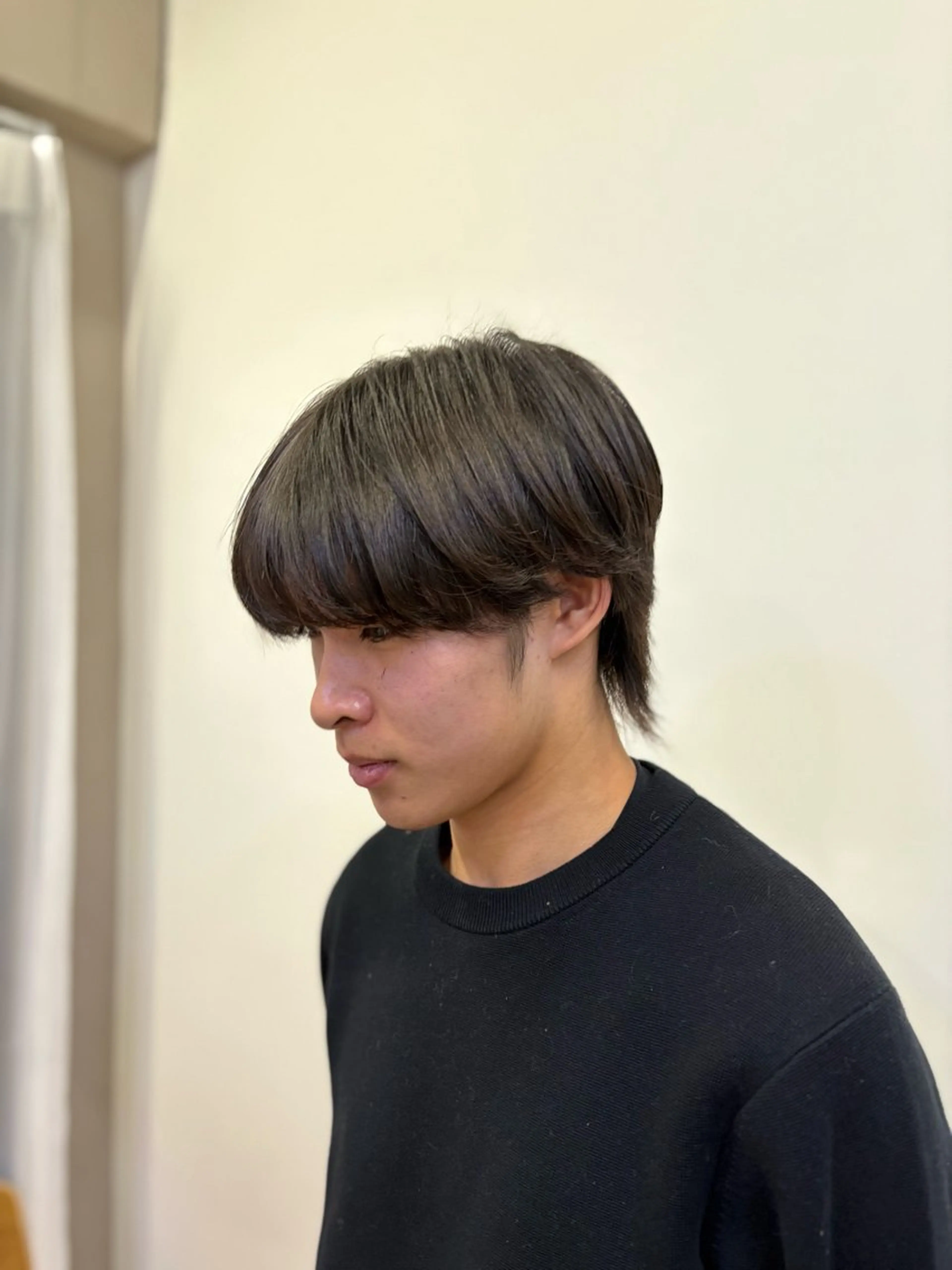メンズ メンズブリーチ メンズウルフカット ウルフカット SiSTA 自由が丘所属・自由ヶ丘 ボブ/レイヤーのヘアスタイル