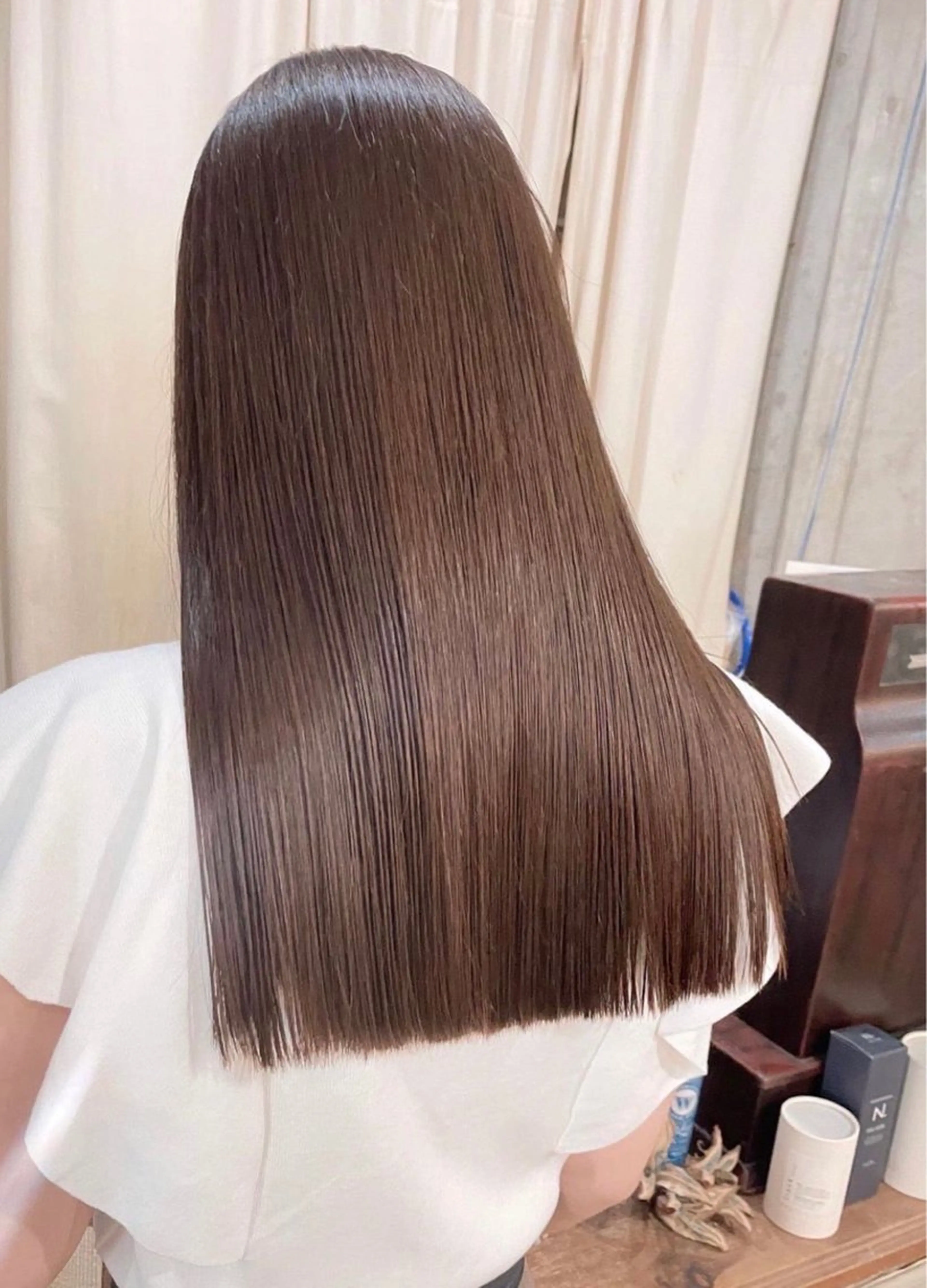 ミディアム カラー ヘアカラー パーマ 縮毛矯正 トリートメント 🎨デザイン🥇 美髪・艶髪　日暮千敬のヘアスタイル