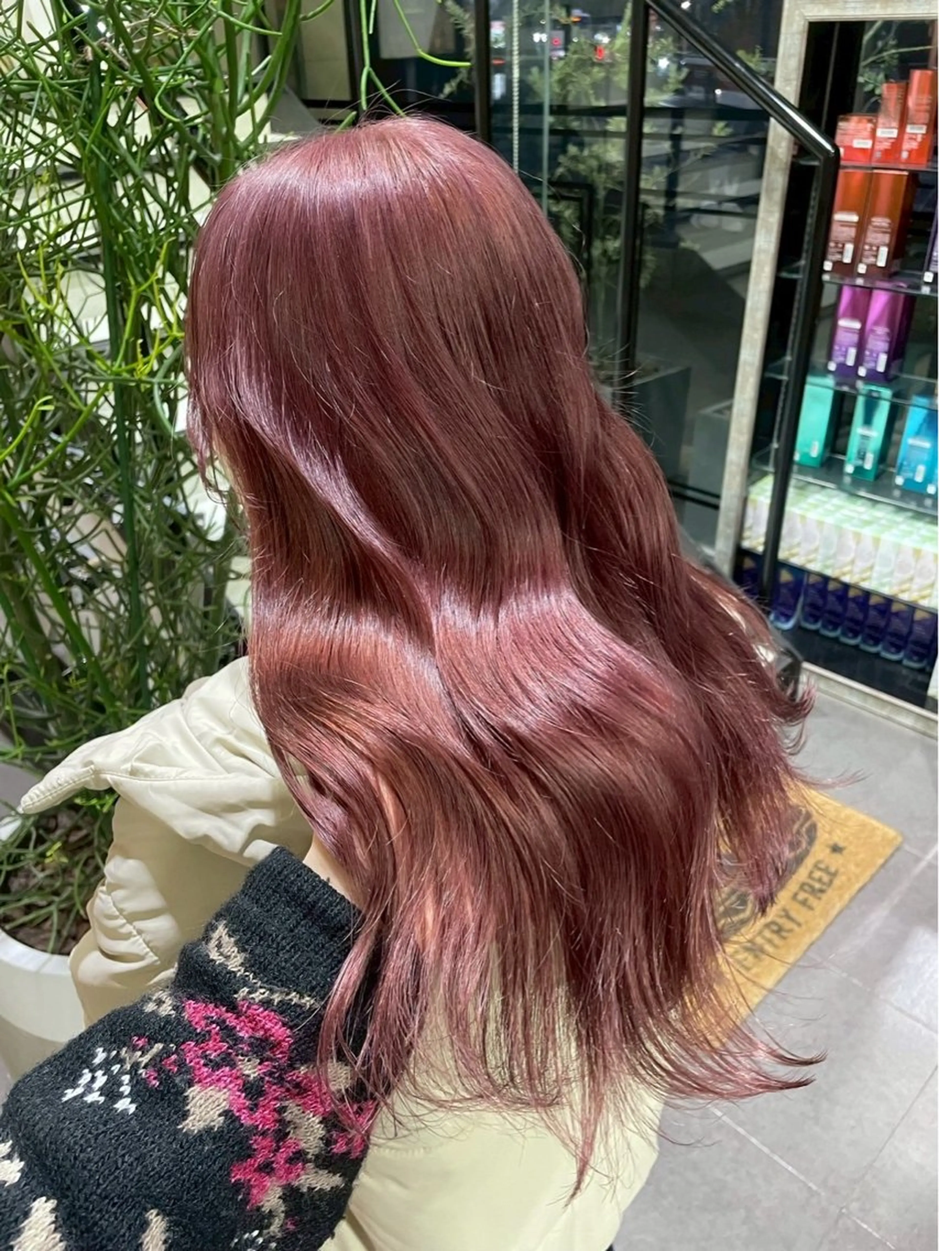 ロング ヘアカラー 透明感カラー🫧/ ブリーチ🇰🇷れいのヘアスタイル