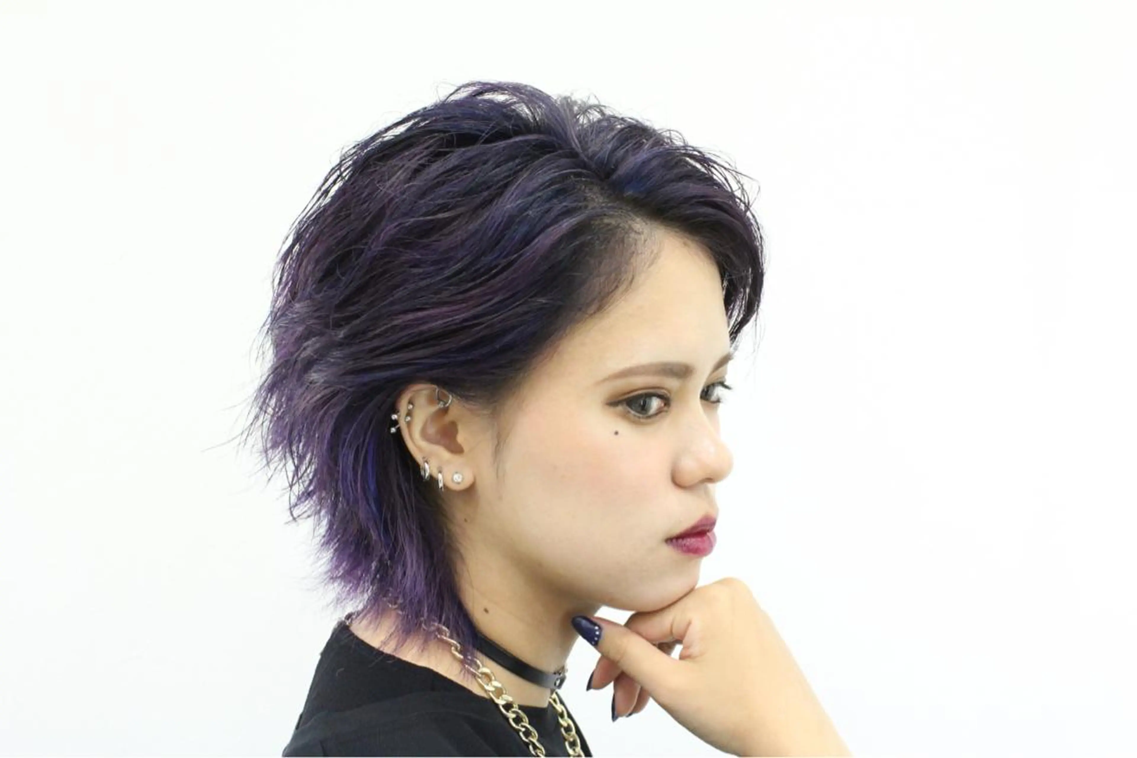 ショート カラー パーマ 佐藤 祥太のヘアスタイル
