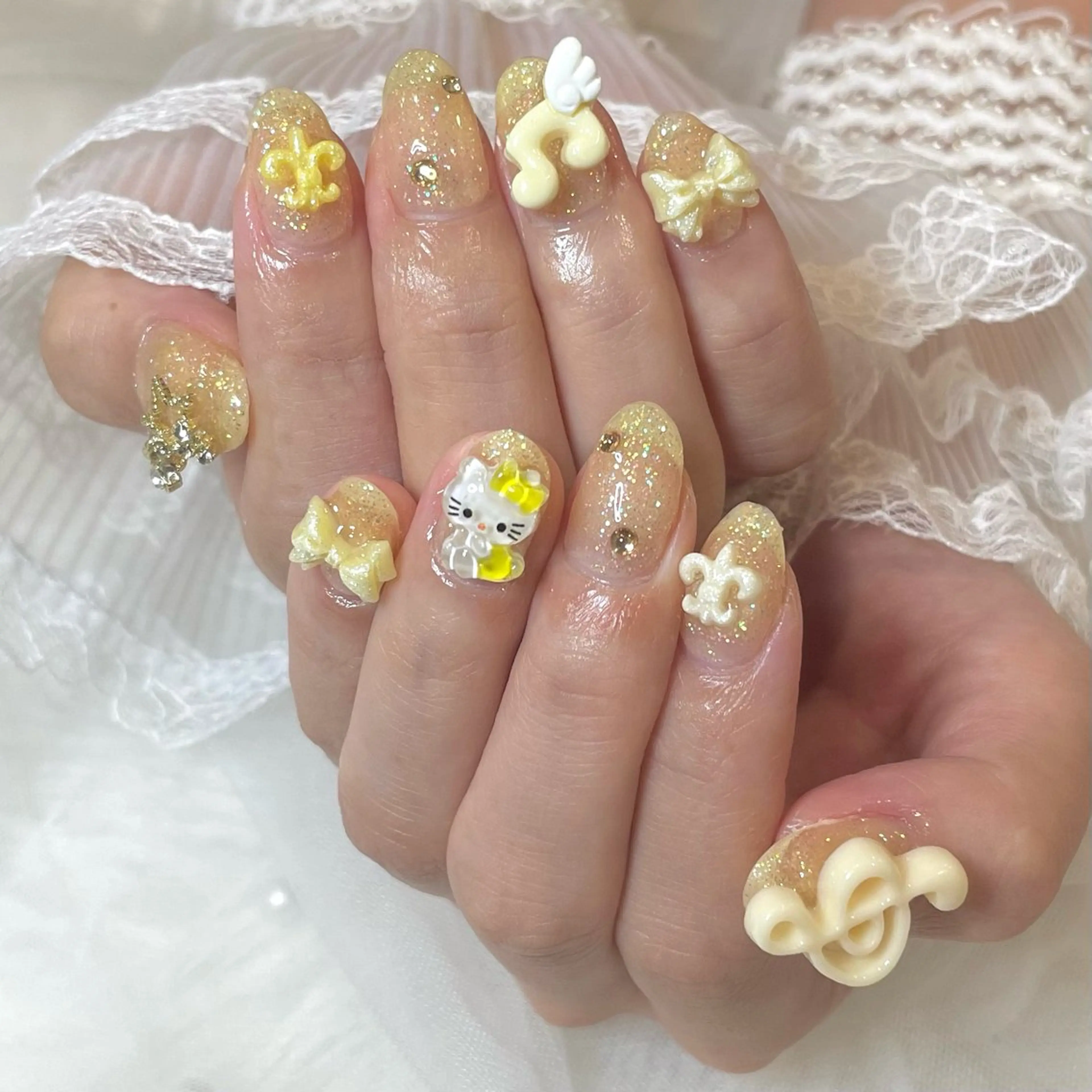 ネイル ハンドネイル yurika 🌷.*･ﾟのネイルデザイン