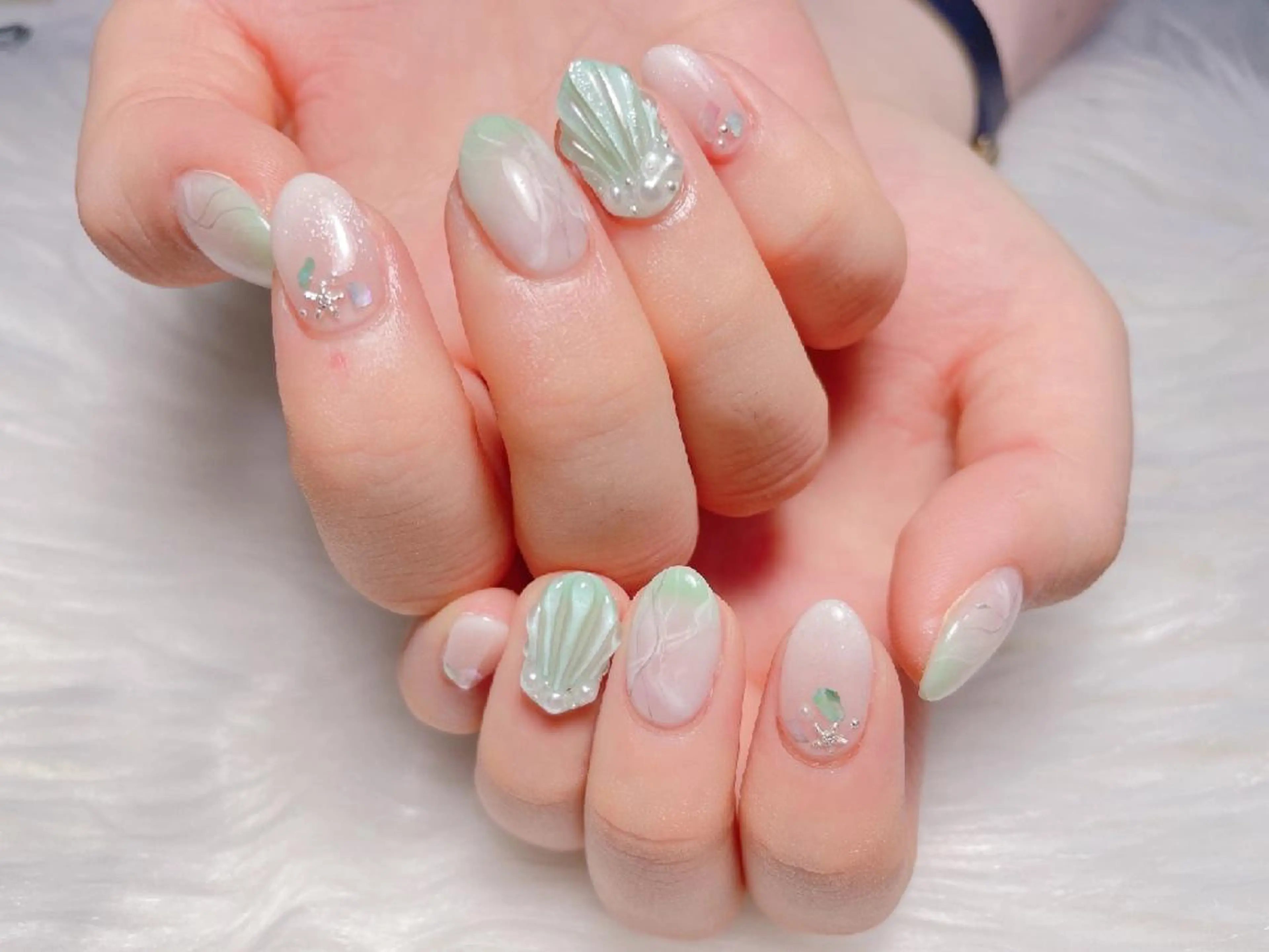 ネイル 🎀Yumi✨ 長さ出し専門のネイルデザイン