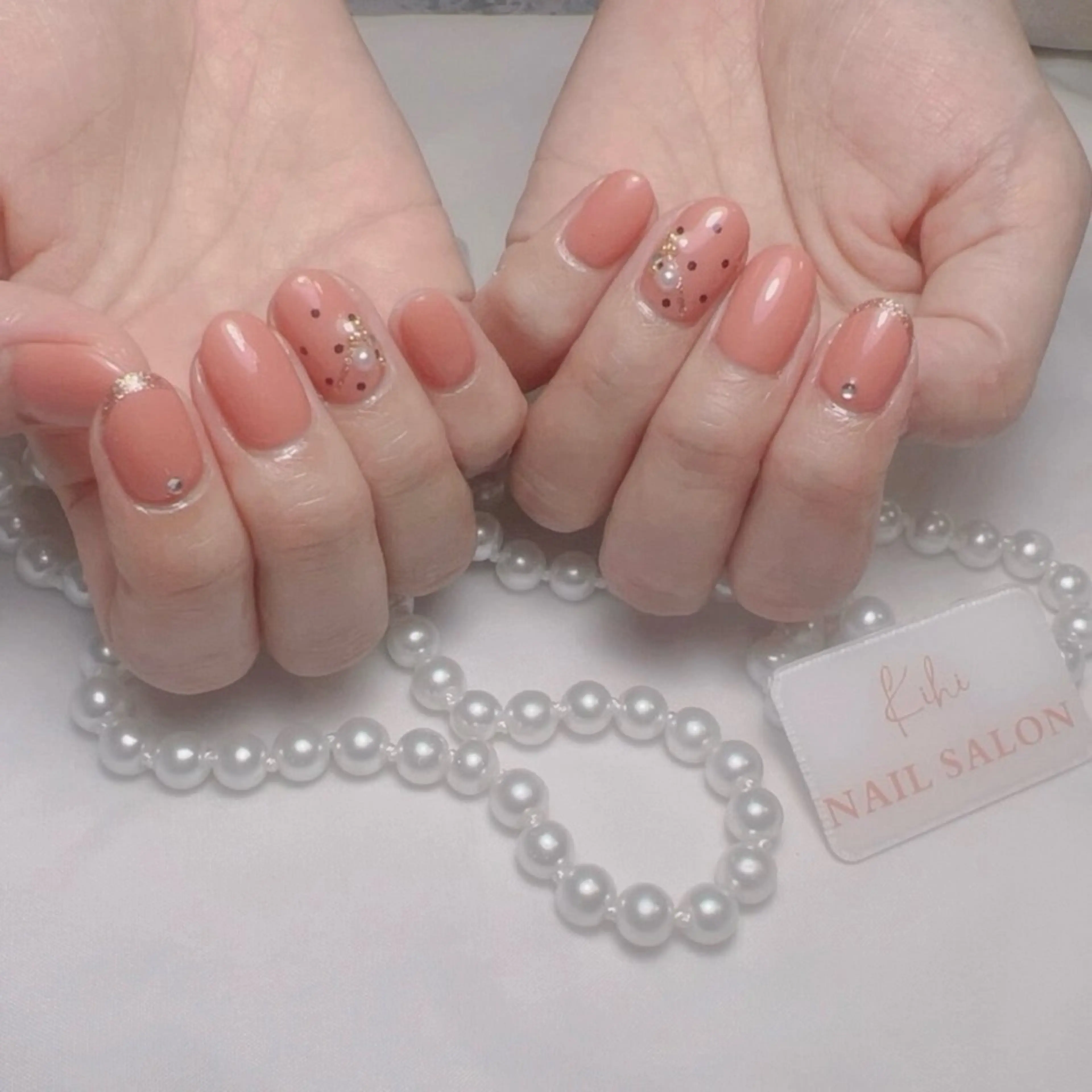 ネイル アートネイル フレンチネイル ジェルネイル グラデーション 韓国ネイル ハンドネイル ハンドケア Nail Salon Kihi さくらのネイルデザイン