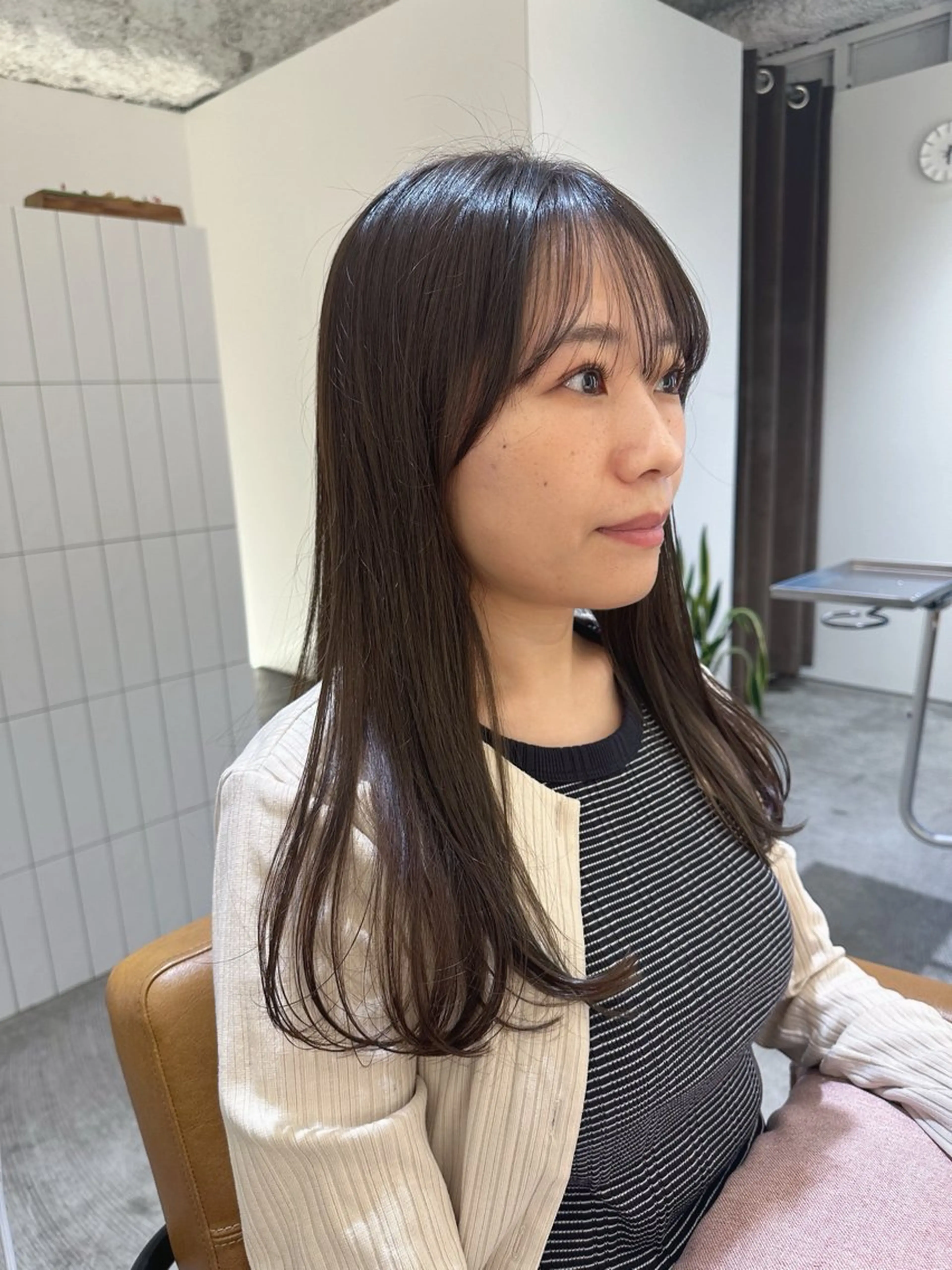 ロング カラー 透明感カラー イエローカラー ロング 骨格診断🍒似合わせ ヘア🍒宮澤瑞穂のヘアスタイル