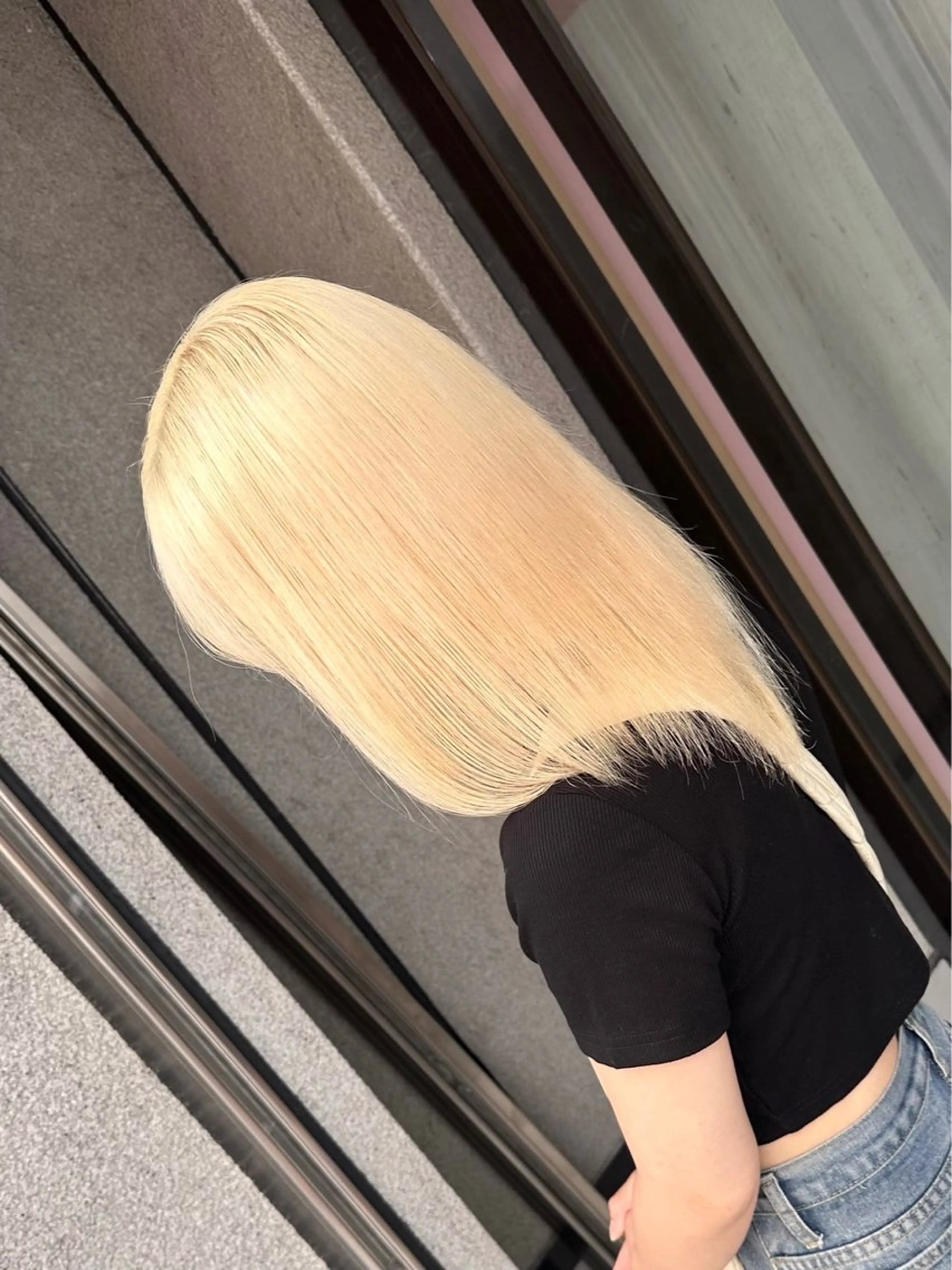 ✨️☁️憧れブロンド☁️✨️2回ブリーチカラー＆トリートメント🫧の写真