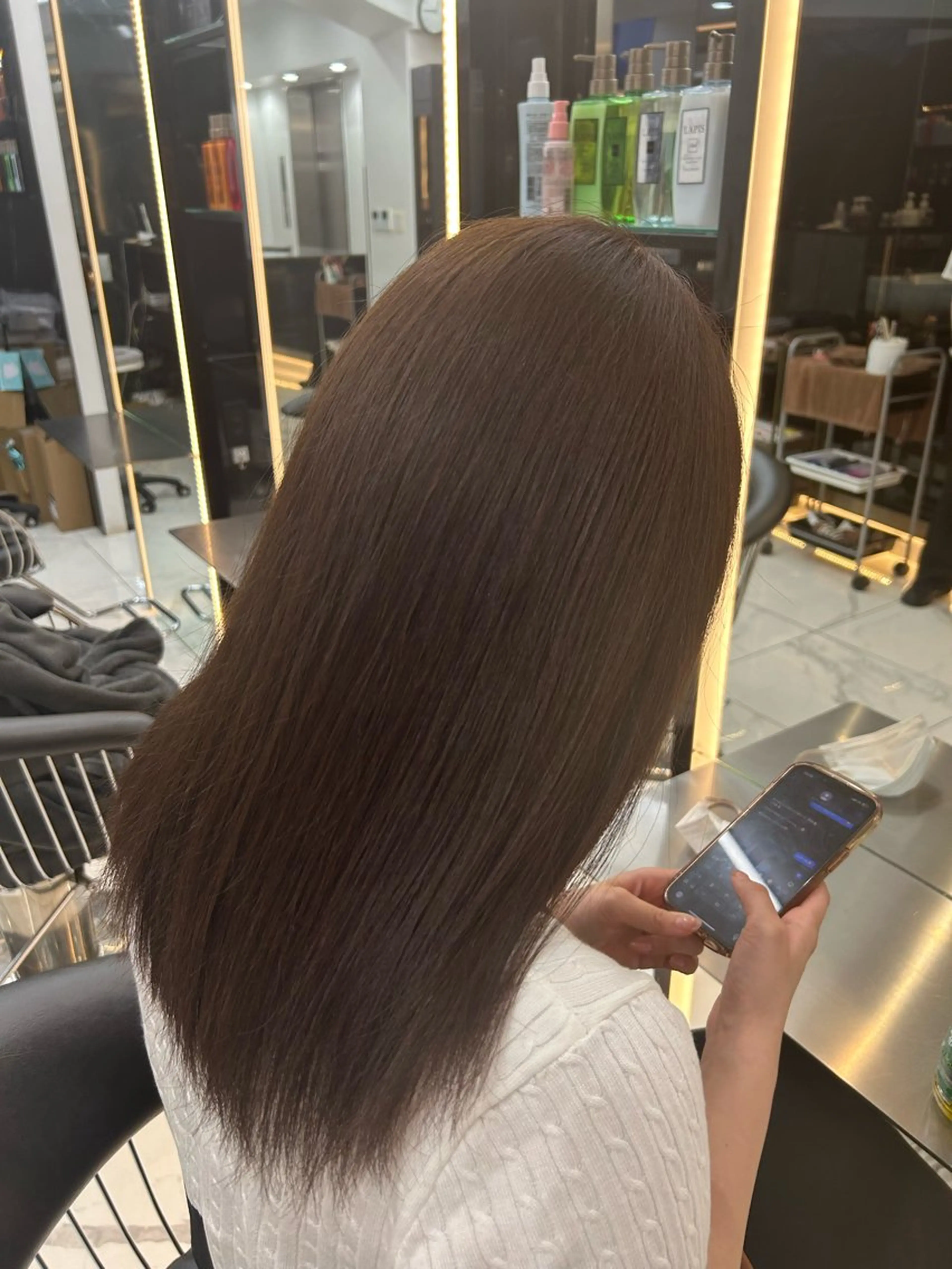カラー ナチュラル透明感✨/ LAPIS  REOのヘアスタイル