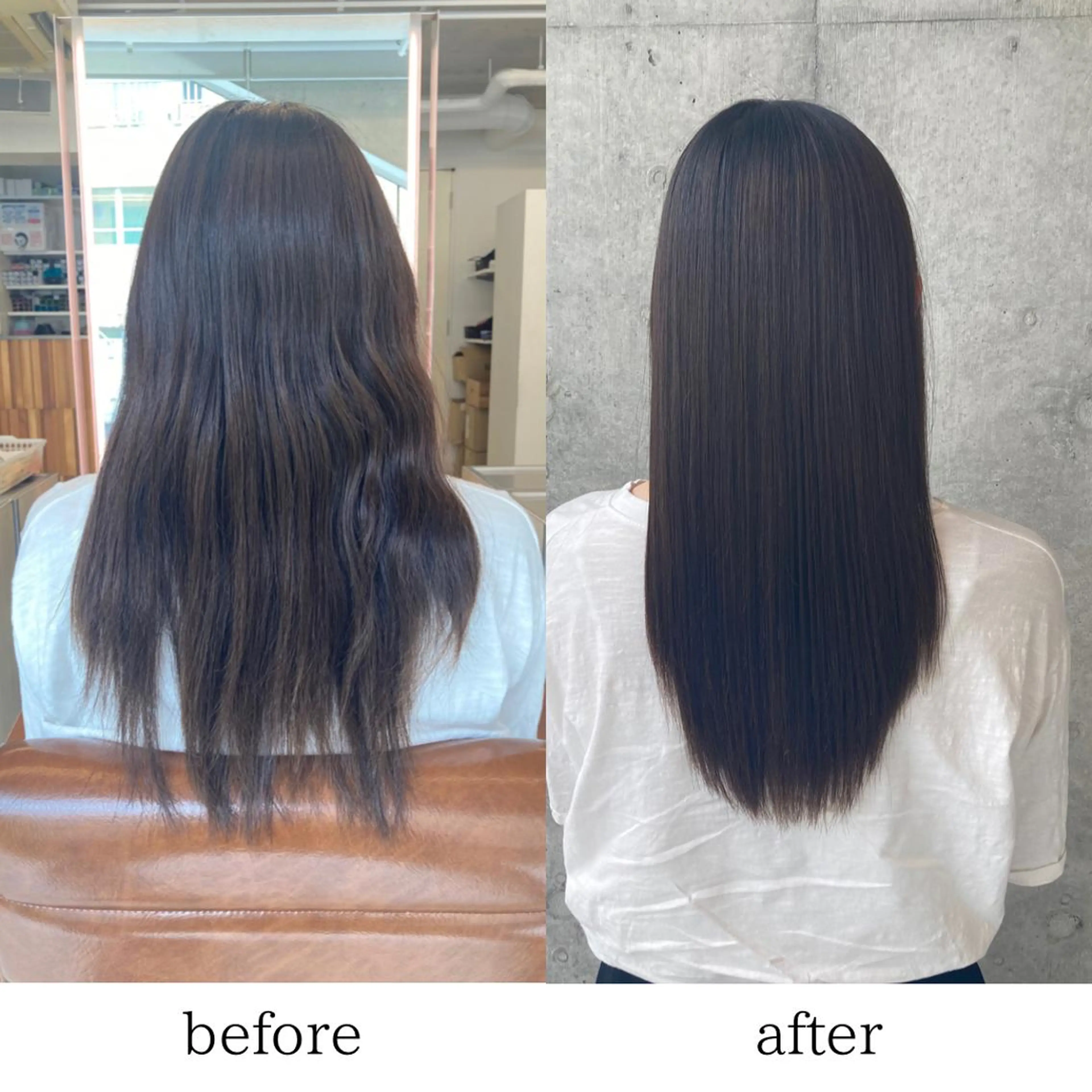 セミロング カット 縮毛矯正 トリートメント 💎ボブ/似合わせの 達人/縮毛矯正/畔上のヘアスタイル
