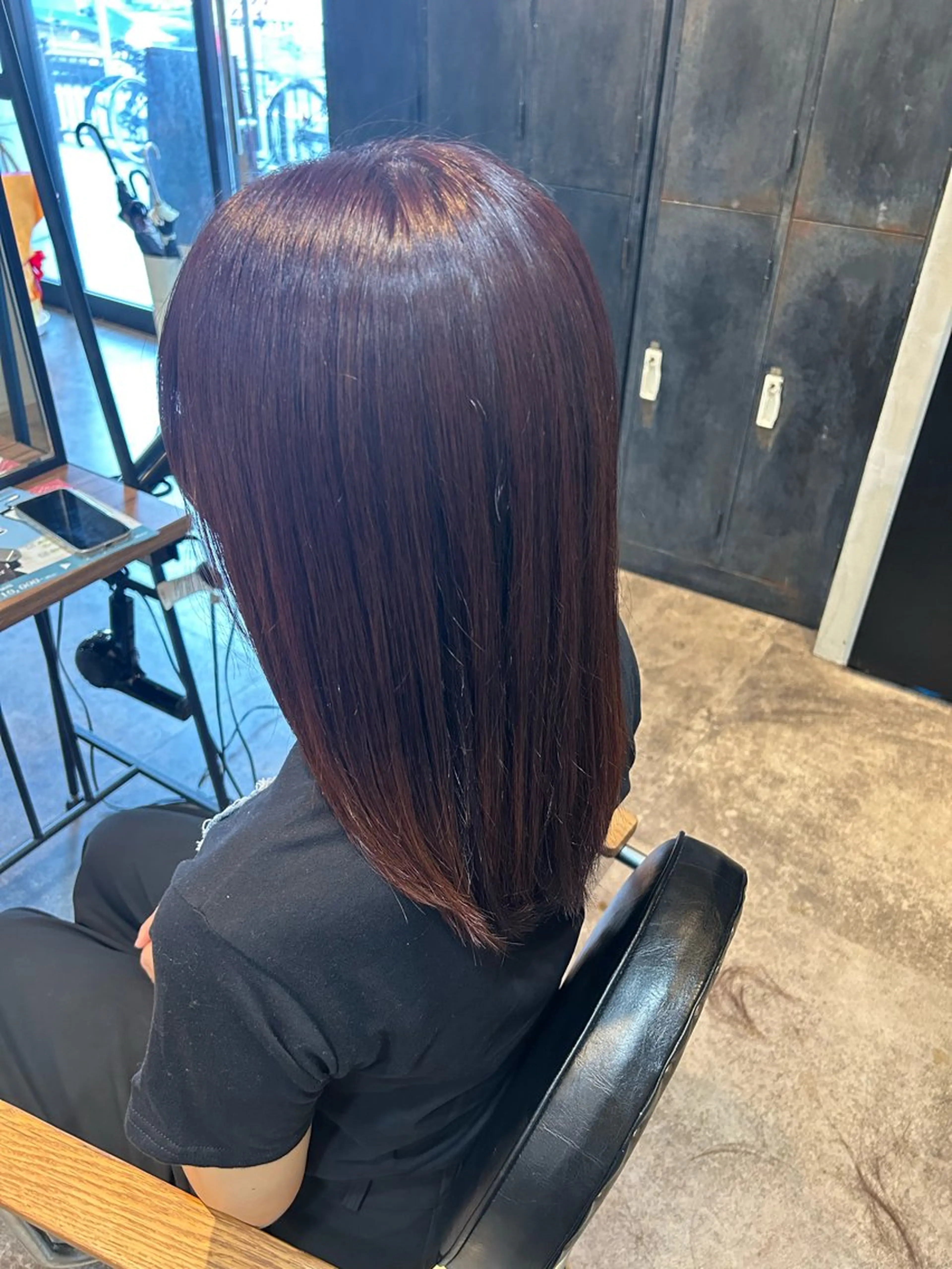 ミディアム 東 希良里のヘアスタイル