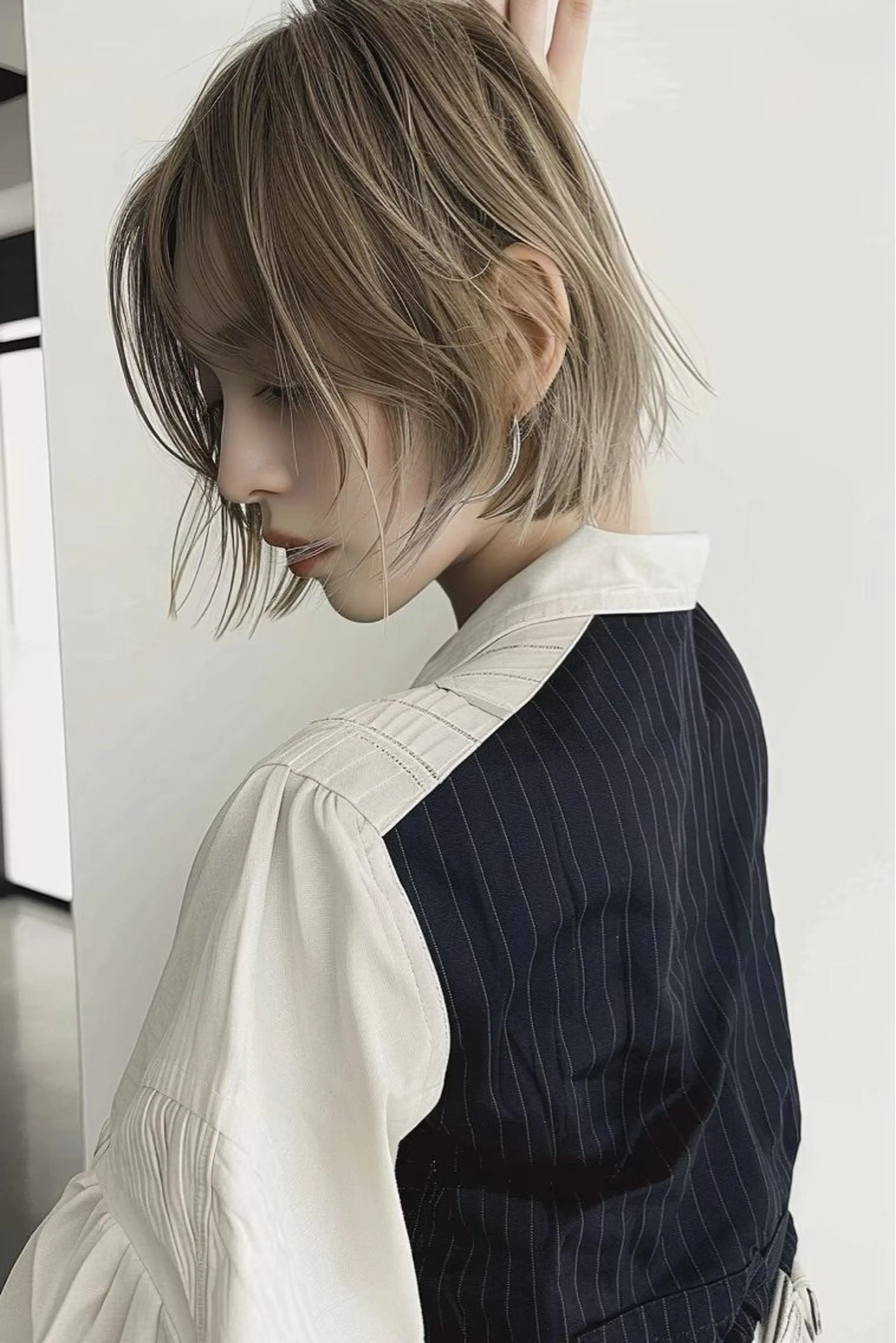 ショート カラー lana hair 新宿/髪質改善/韓国のヘアスタイル