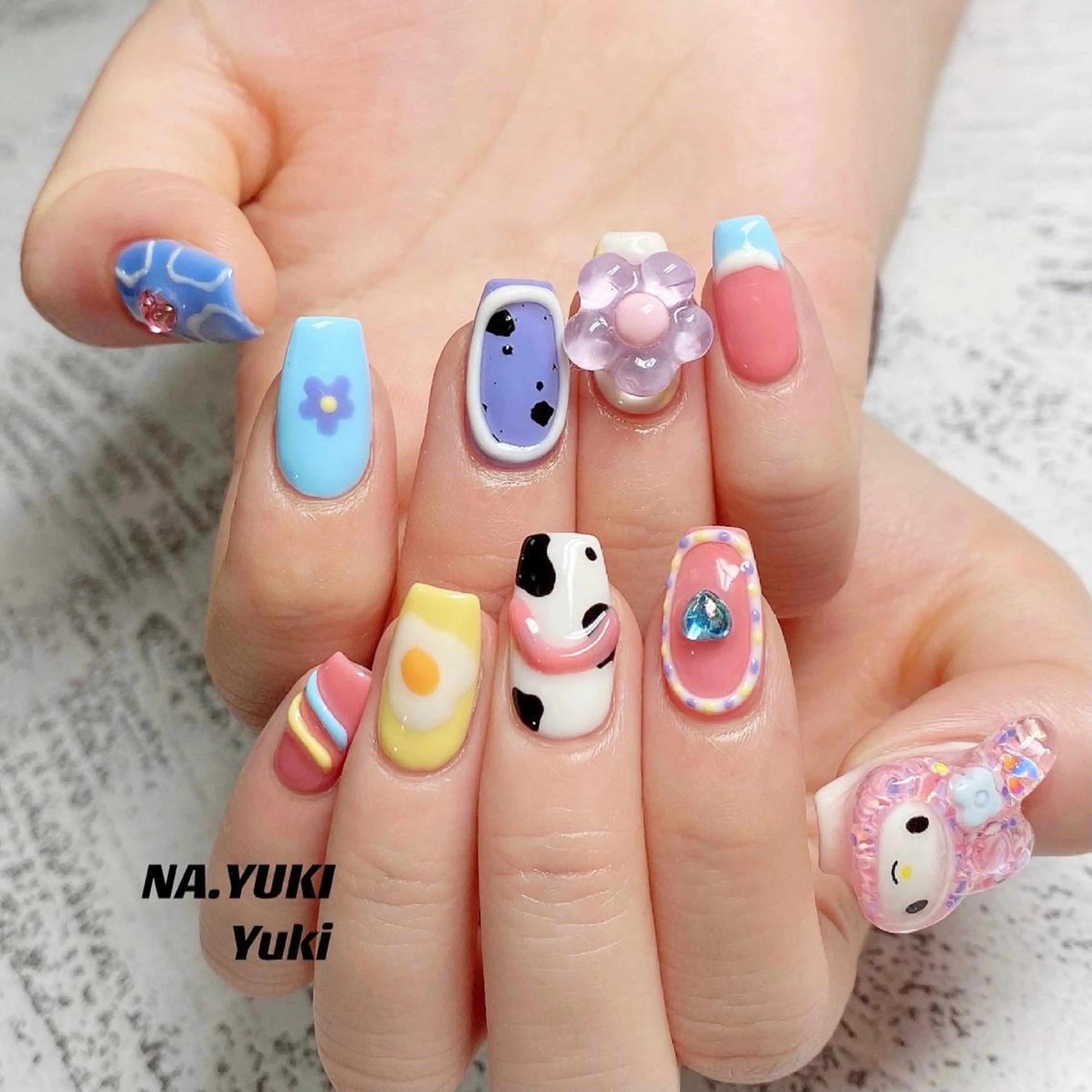 ネイル ハンドネイル ハンドケア ナユキNA.YUKI 池袋店のネイルデザイン