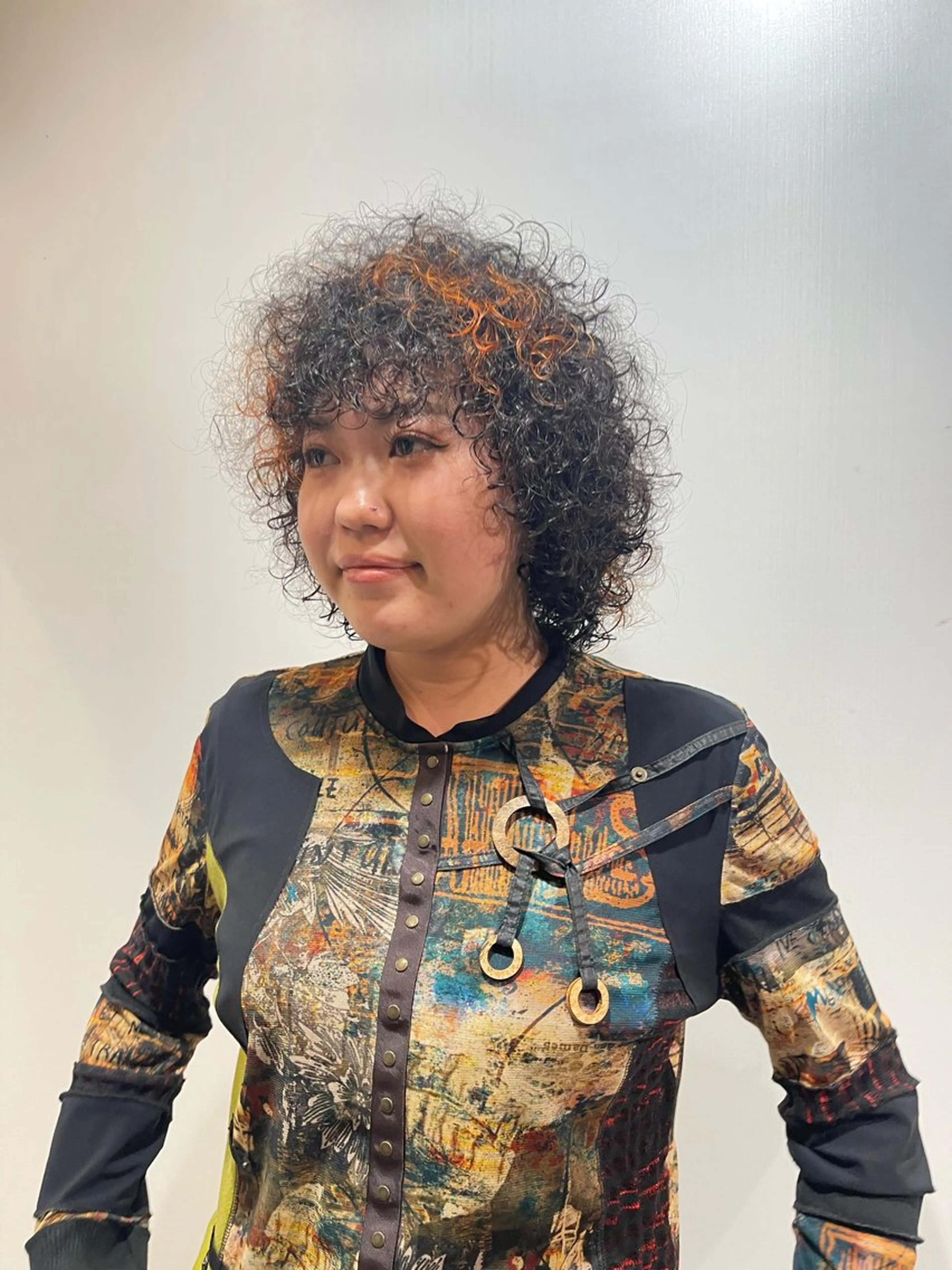 パーマ Elme所属・デビュー前割引中🔥 平口はのんのヘアスタイル