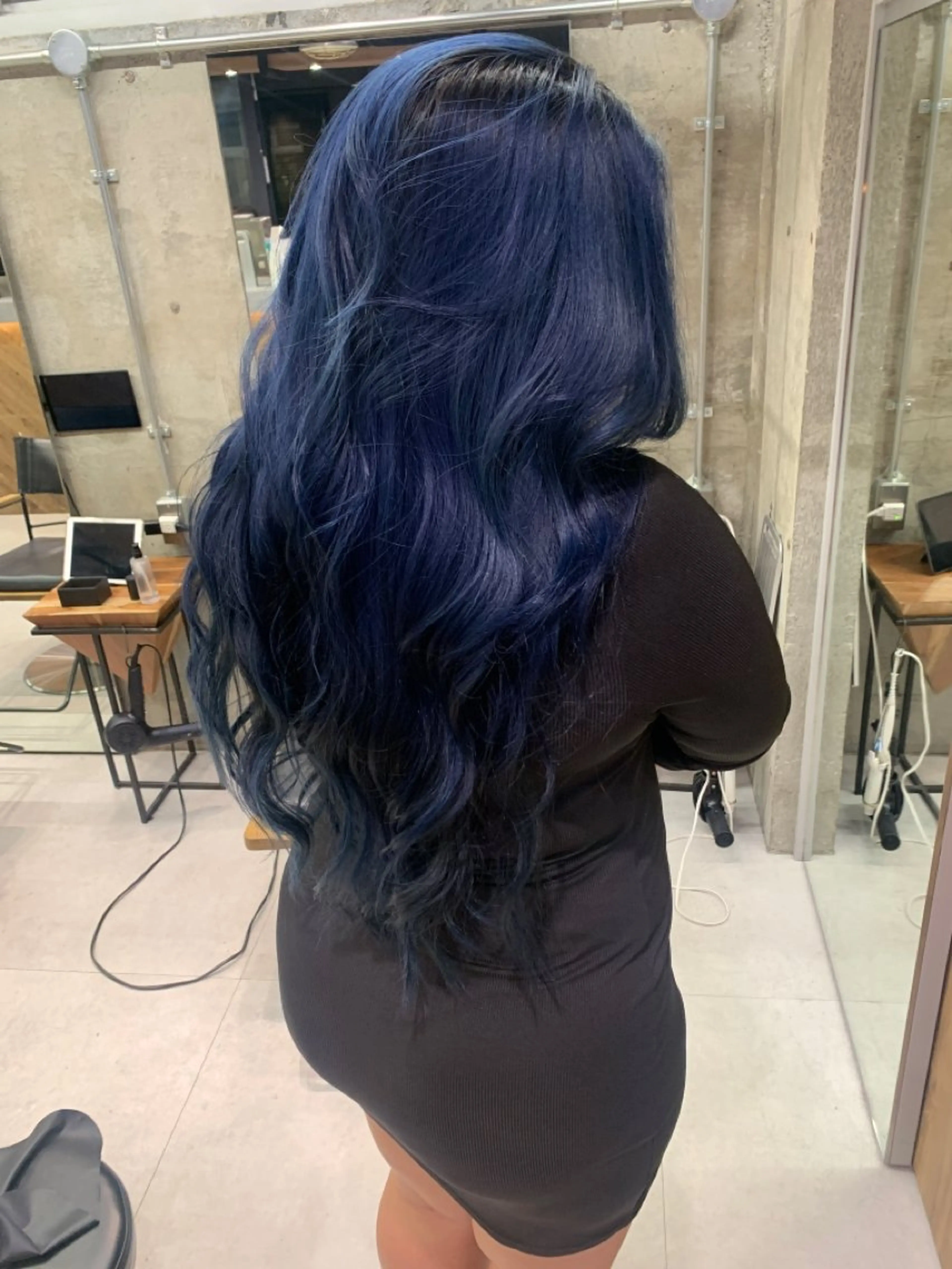 ロング 🦋MAHO🦋 デザインカラーのヘアスタイル