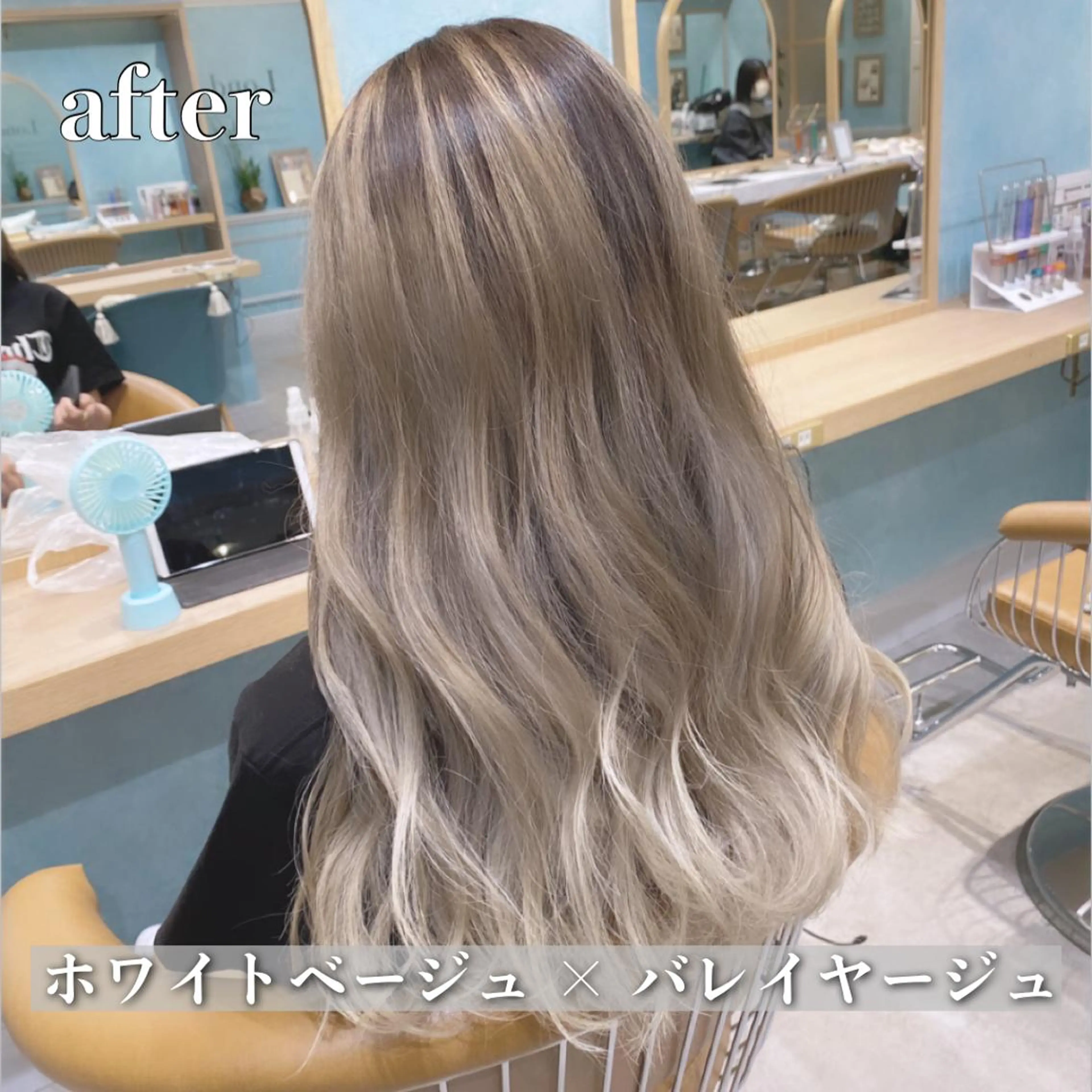 ロング カラー La fith liebe 京都駅前店所属・🌈ブリーチ特化🌈 MINATOのヘアスタイル