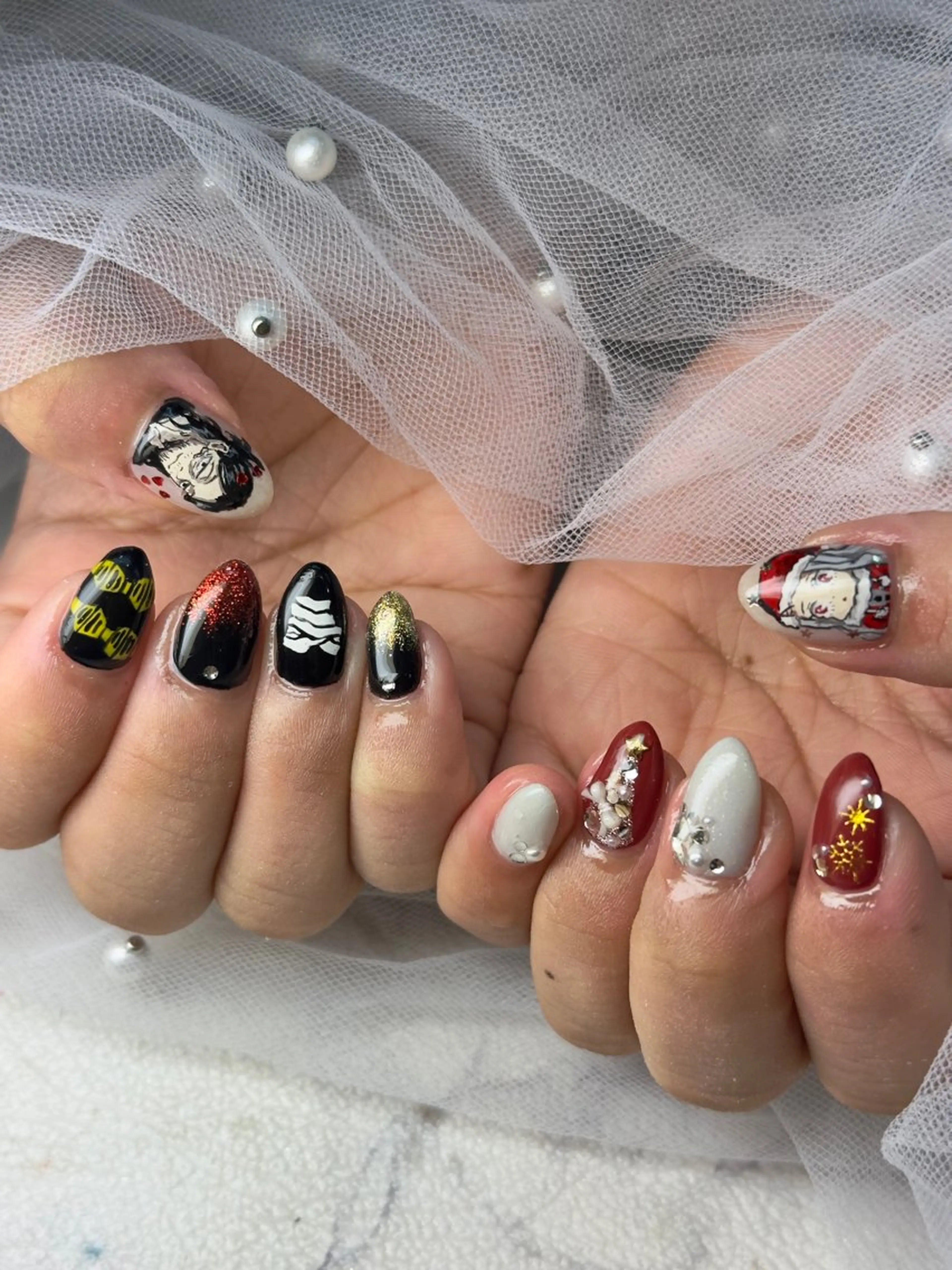 ネイル ハンドネイル Queennail 北堀江AYAのネイルデザイン