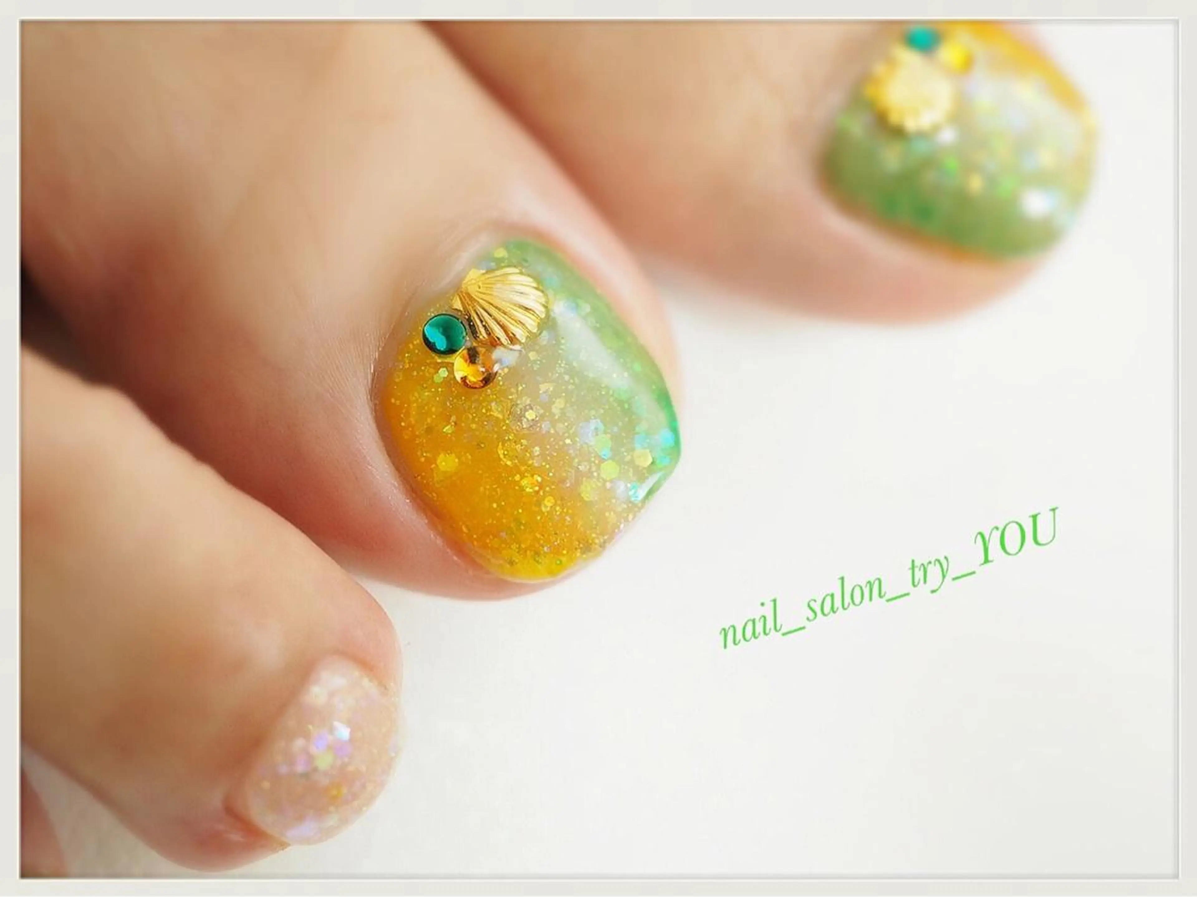 ネイル フットネイル nail_salon try_YOUのネイルデザイン