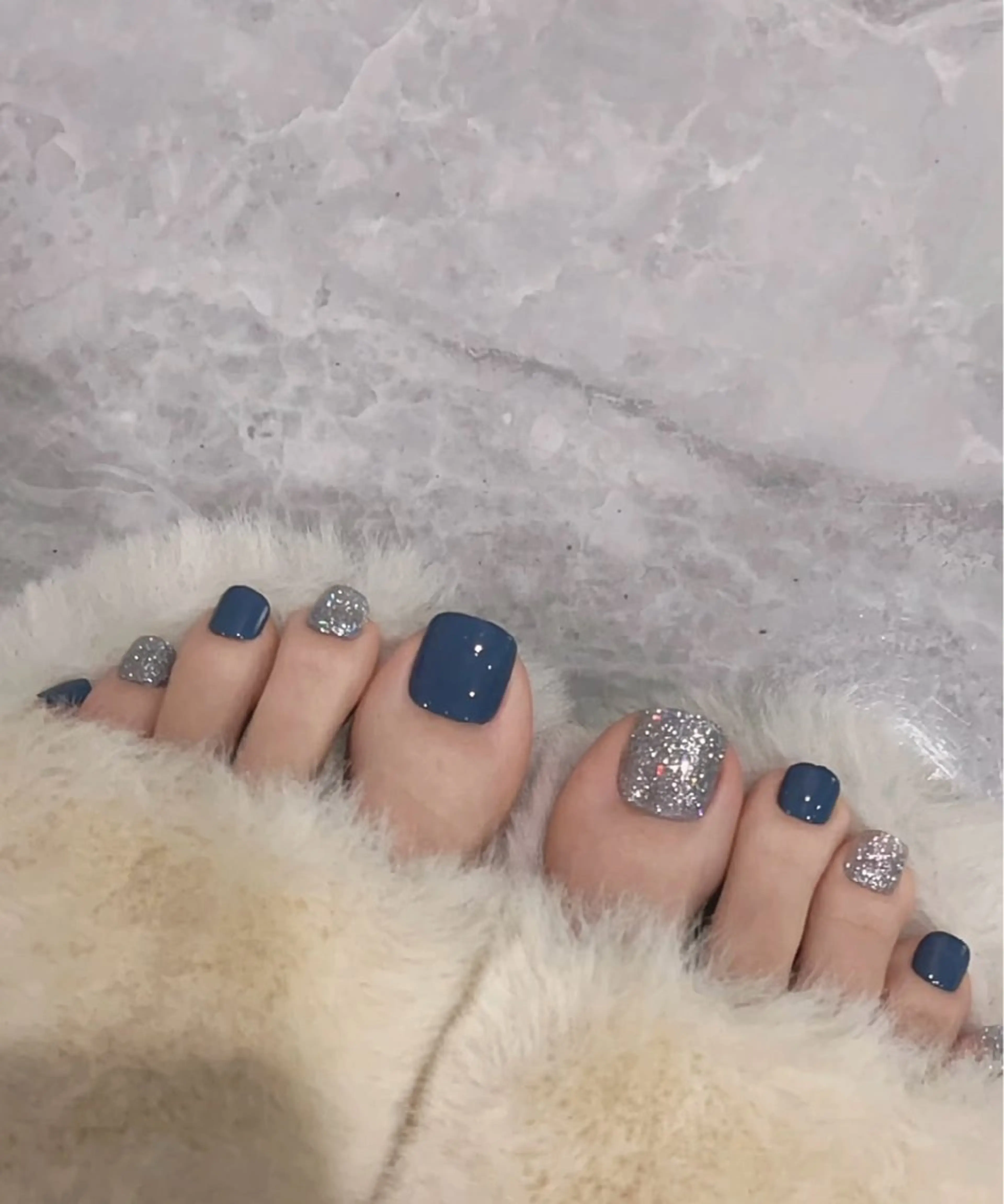 👣FOOT ワンカラー   （🦋フットバス   ドライケアー付き）の写真