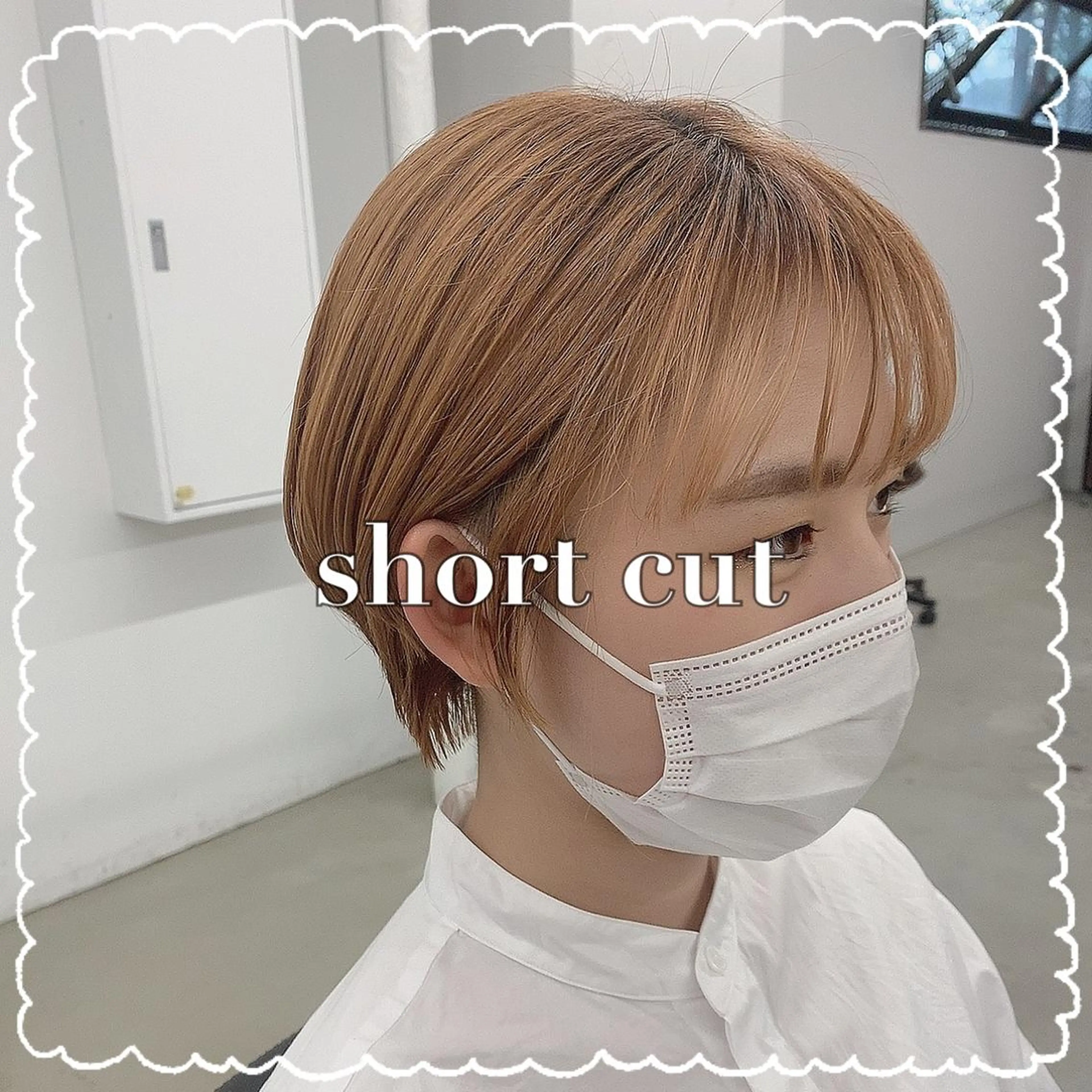 ショート カット MODEK's 庄内 mikuのヘアスタイル